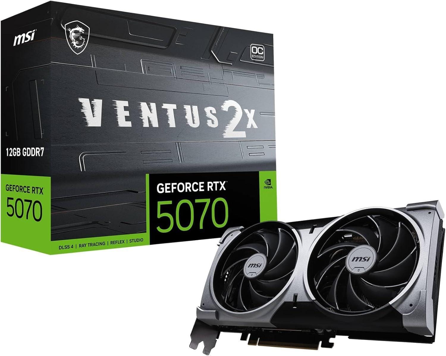 MSI RTX 5070 VENTUS 2X OC Review: Why We Think It’s a Must-Have for Gamers and Creators