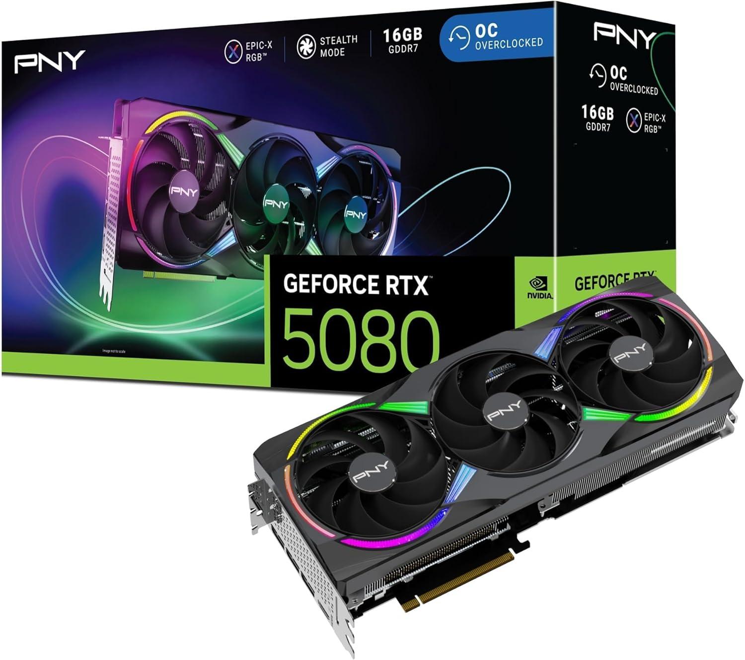 PNY RTX 5080 16GB Review: Experience the Future of Gaming with DLSS 4!