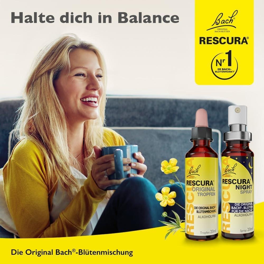 Bach RESCURA Tropfen im Test: Warum uns die alkoholfreie Bachblütenmischung im Alltag überzeugt hat (und auch dich überzeugen wird!)