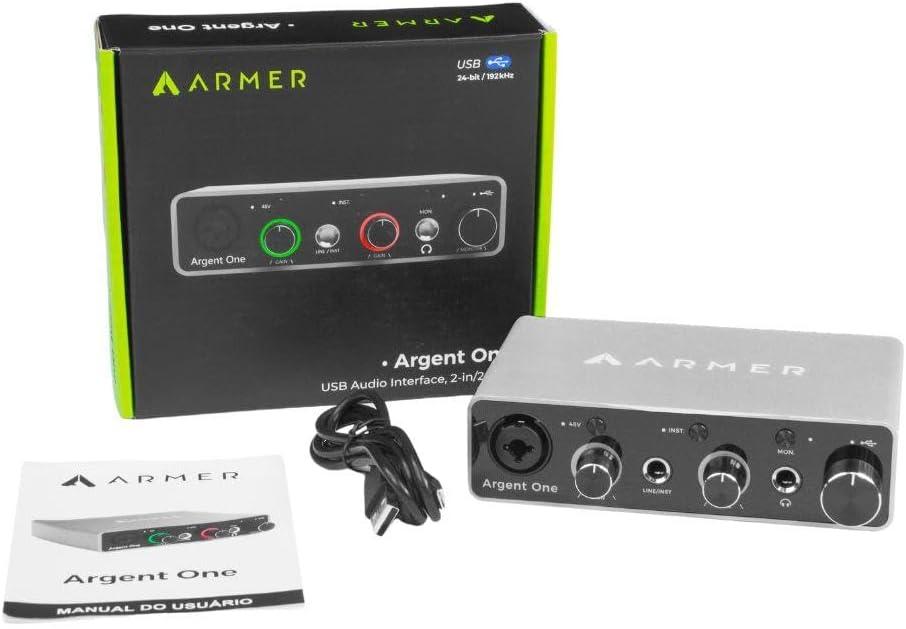 Armer Argent One: Descubra como essa interface 2-in/2-out vai turbinar suas gravações com áudio profissional!