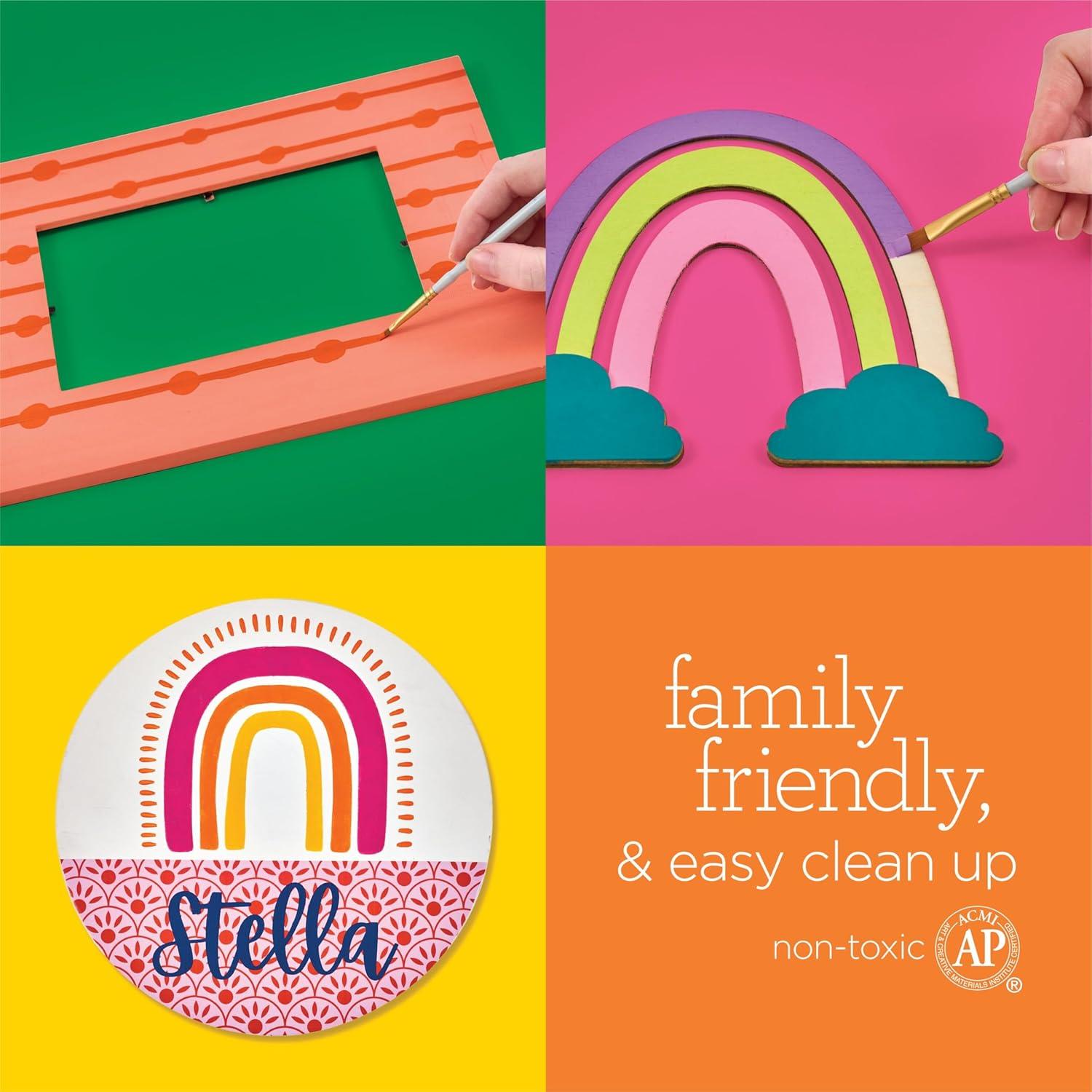 Unleash Your Creativity: Our Comprehensive Review of Apple Barrel's Vibrant Spectrum Acrylic Craft Paint Set (PROMOABIII)