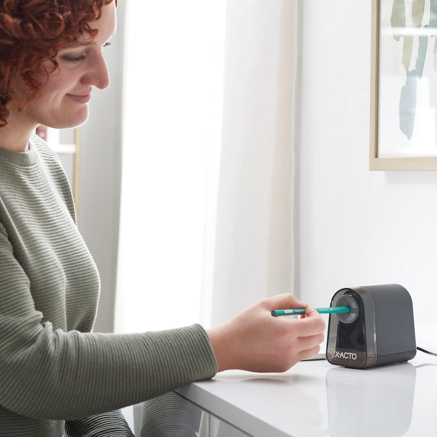 X-ACTO Mighty Mite Electric Pencil Sharpener Review: Why We Think It's a Must-Have for Home, Office, and School!
