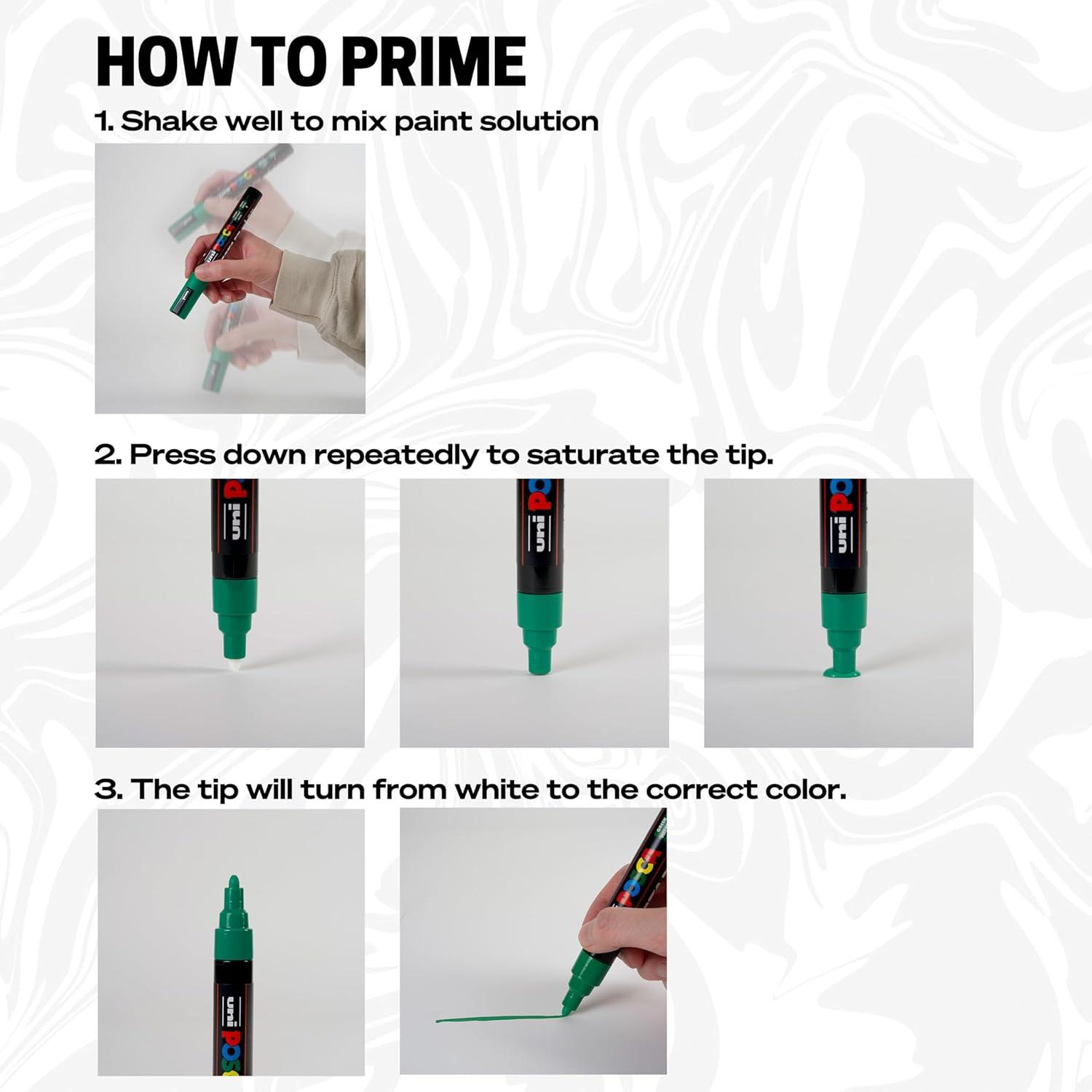 POSCA PC-5M 8-Color Set Review: Unleash Your Creativity with These Versatile Paint Markers!