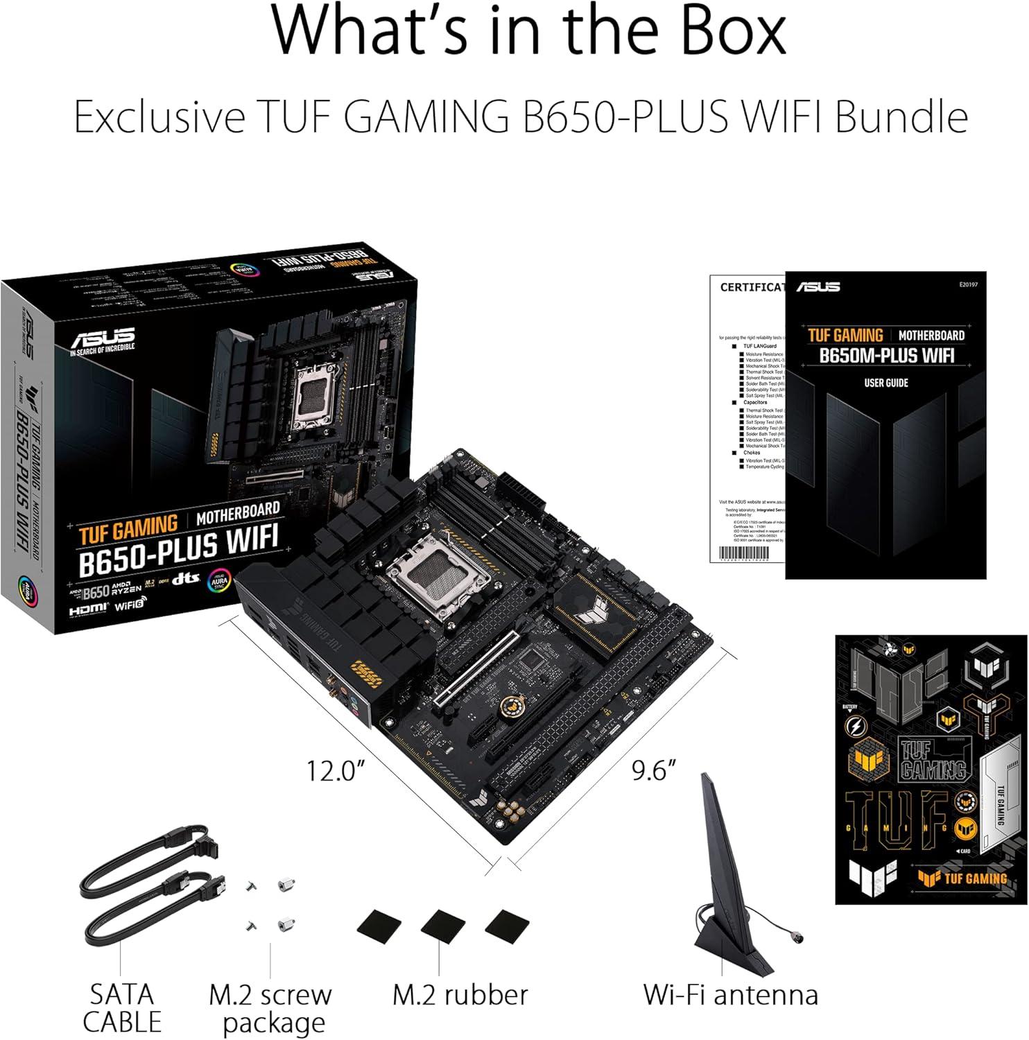 ASUS TUF GAMING B650-PLUS WIFI Review: The AM5 Motherboard We've Been Waiting For!