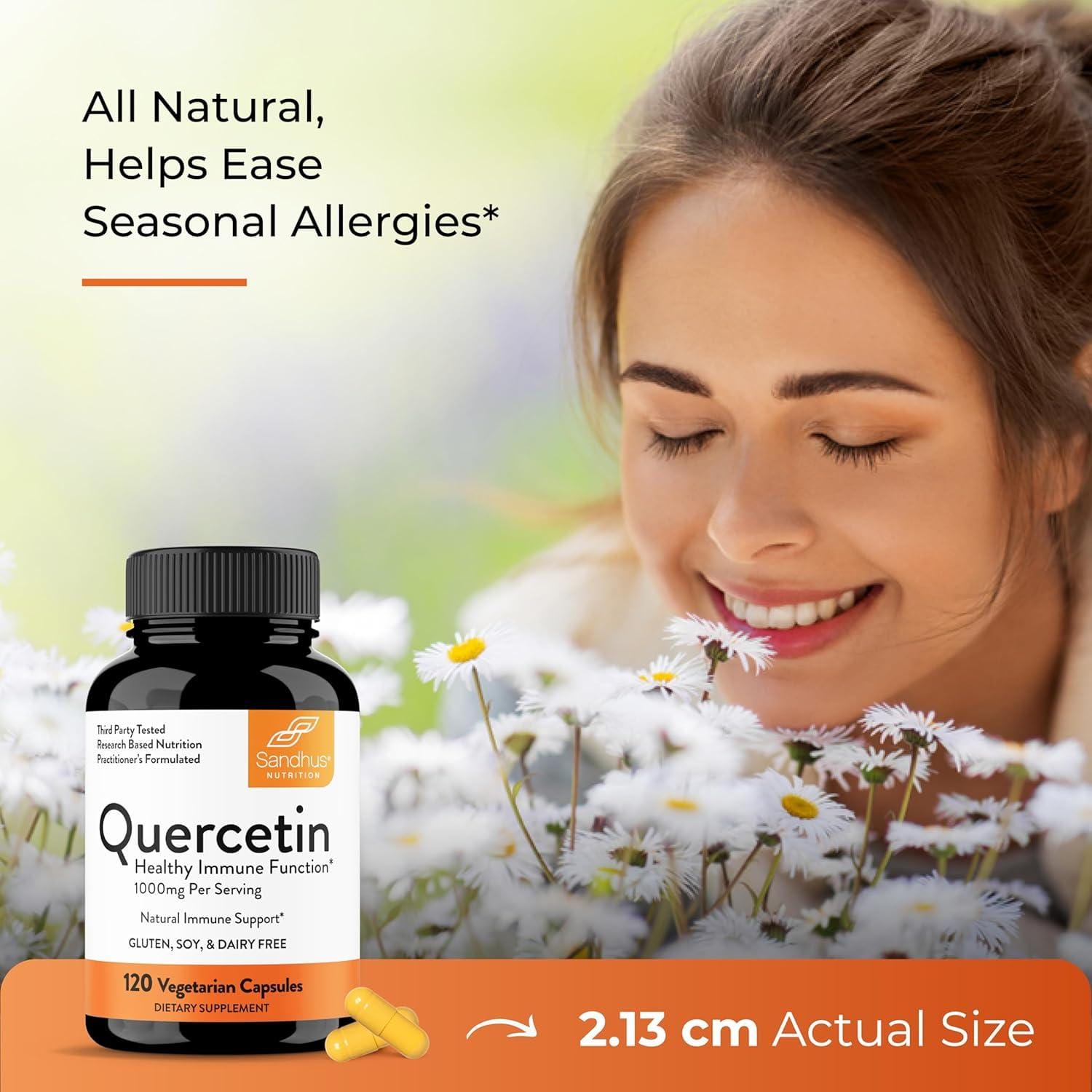 Sandhu's Quercetin: Why We Think These Vegetarian Capsules Are Your New Immune & Respiratory Savior!
