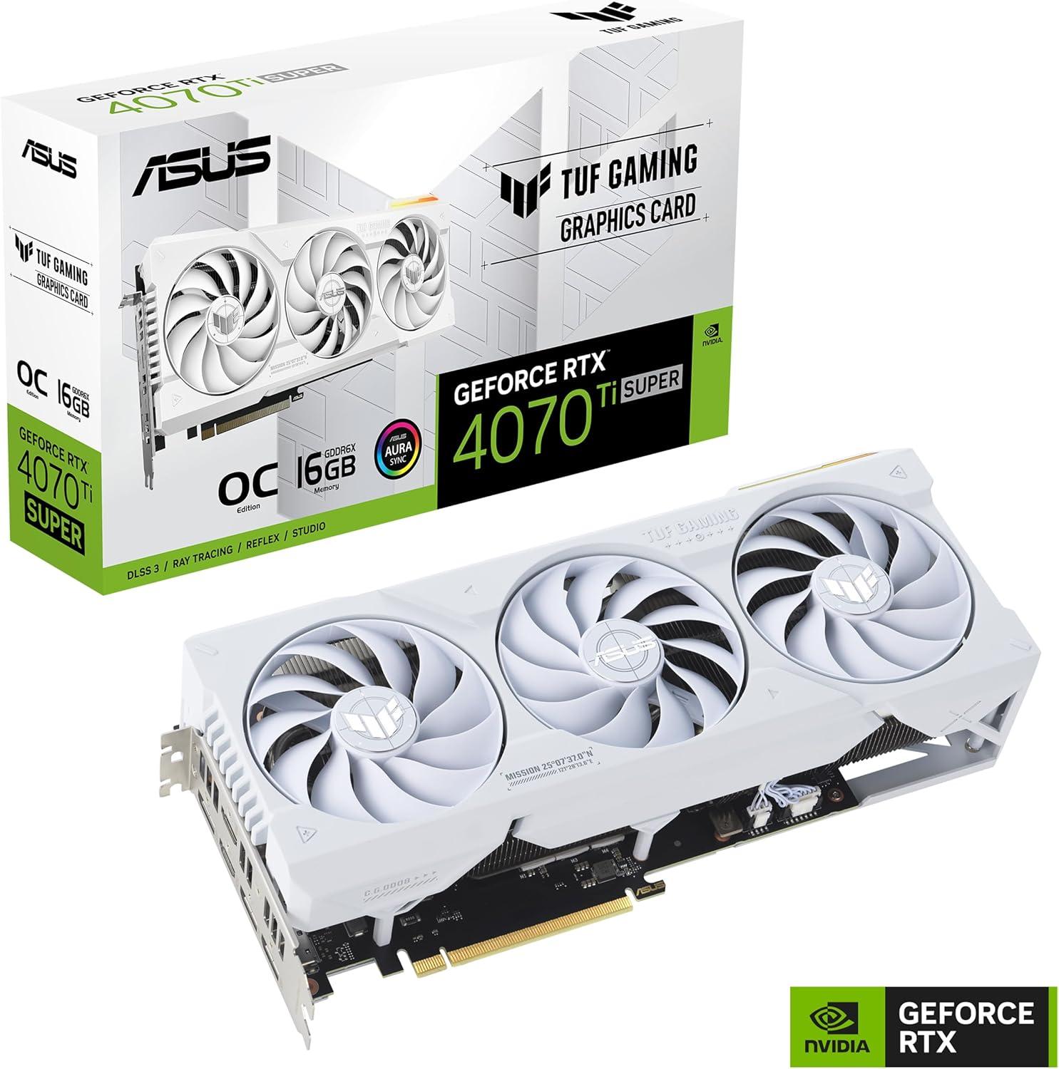 ASUS TUF RTX 4070 Ti SUPER OC: The White Knight That Conquered Our Gaming Rig!