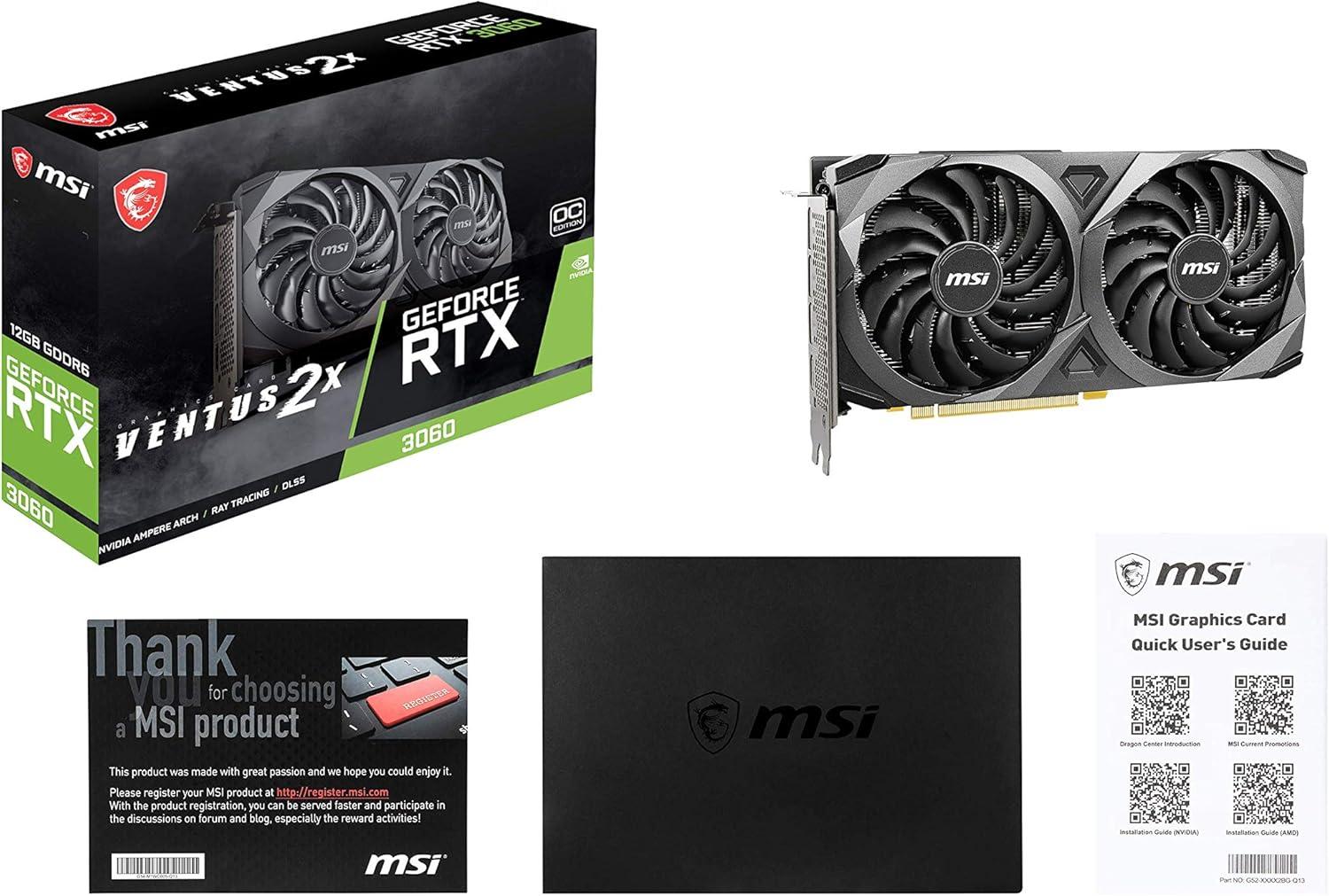MSI RTX 3060 Ventus 2X OC Review: Ray Tracing on a Budget - Is It Worth Your Money?