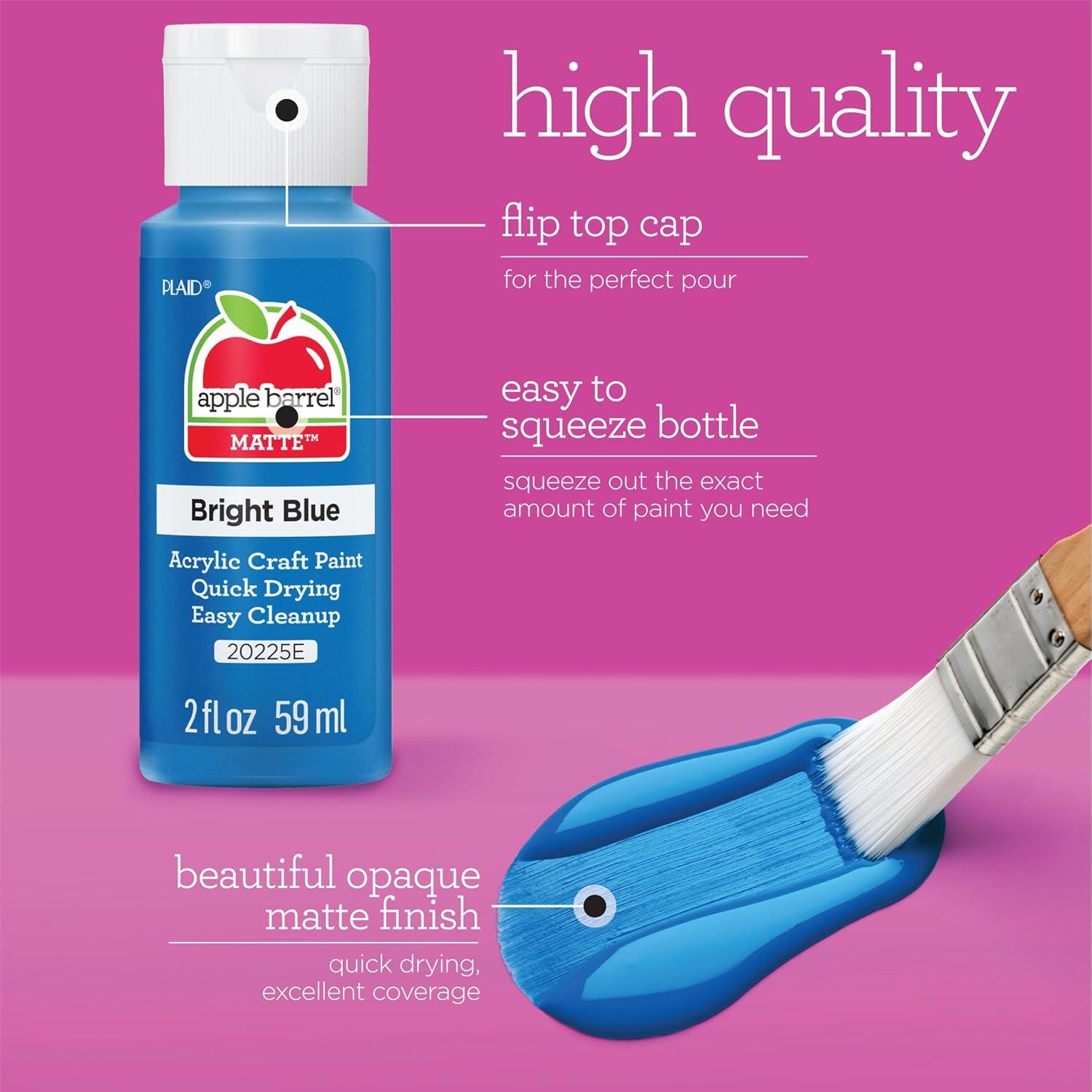 Unleash Your Creativity: Our Comprehensive Review of Apple Barrel's Vibrant Spectrum Acrylic Craft Paint Set (PROMOABIII)