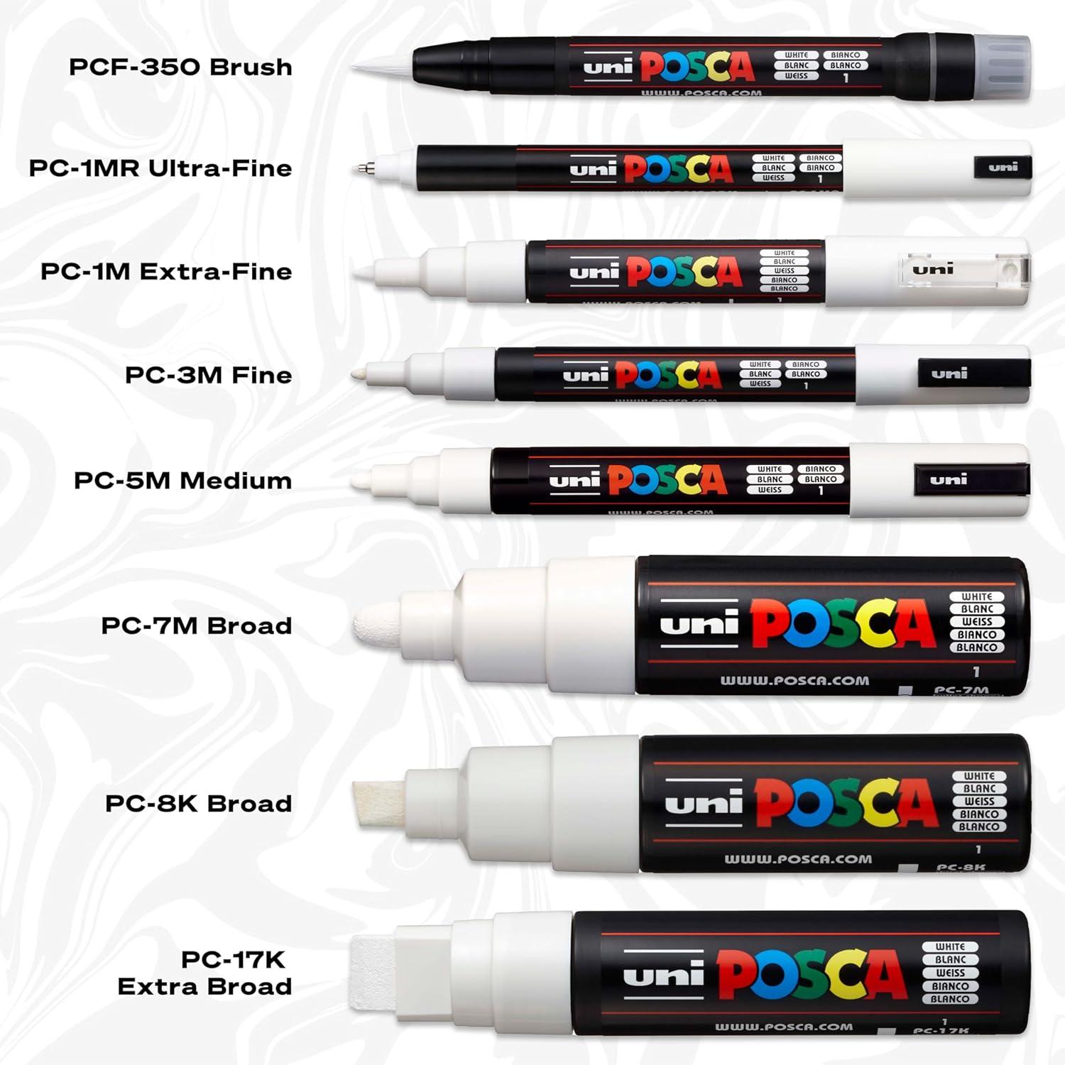 POSCA PC-5M 8-Color Set Review: Unleash Your Creativity with These Versatile Paint Markers!