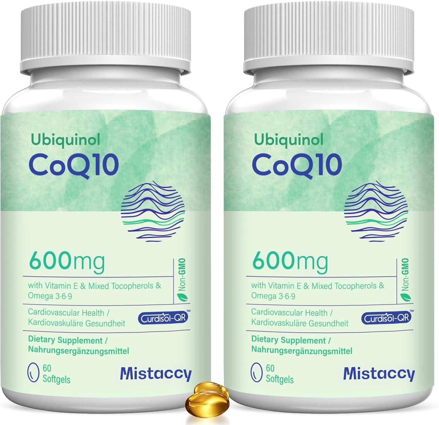 Unlock Your Peak Performance: Our In-Depth Review of CoQ10 600mg Ubiquinol Softgels for Heart Health & Energy!