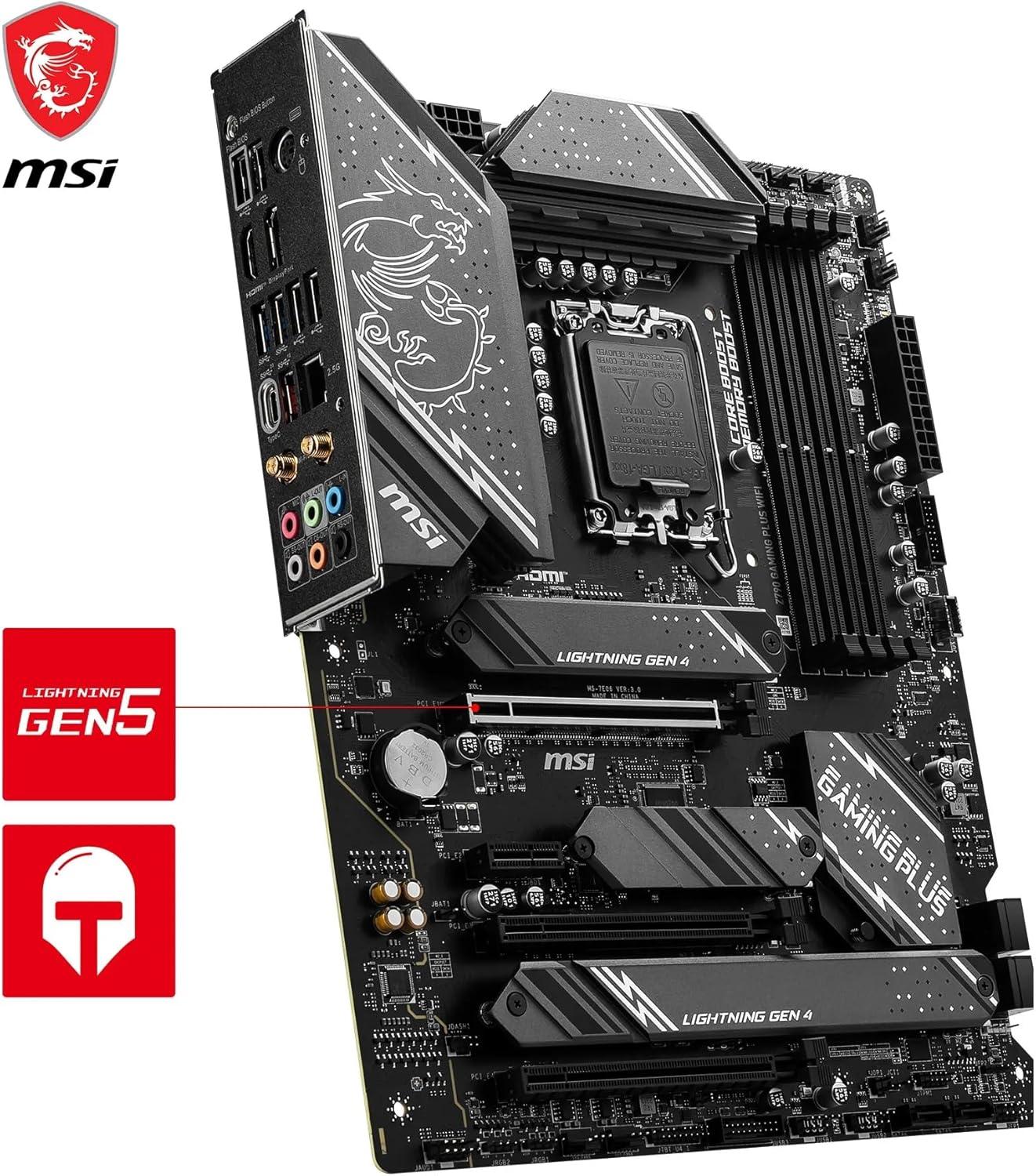 Unleash Gaming Domination: Our In-Depth Review of the MSI Z790 GAMING PLUS WIFI Motherboard