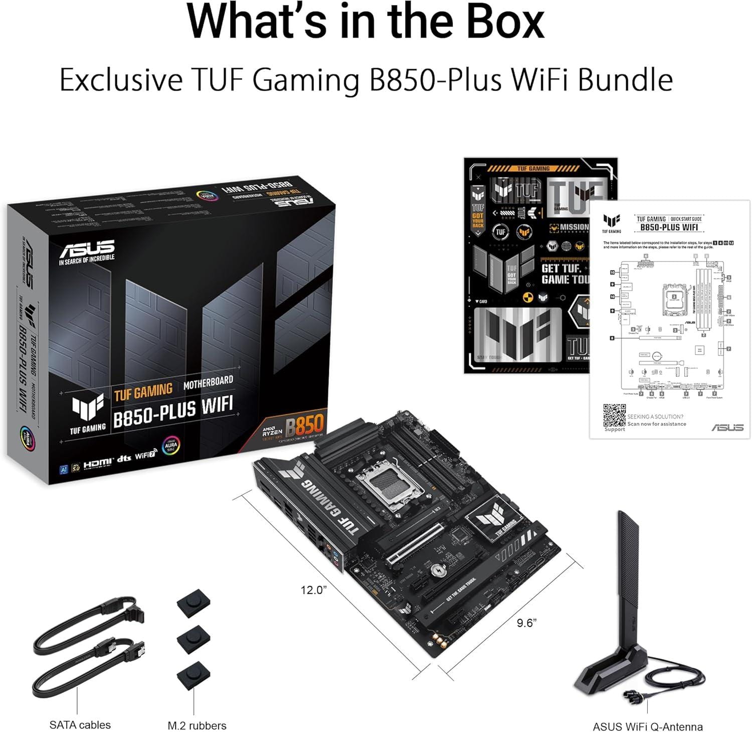 ASUS TUF GAMING B850-PLUS WIFI: The AI-Ready Motherboard Revolutionizing Our Builds?