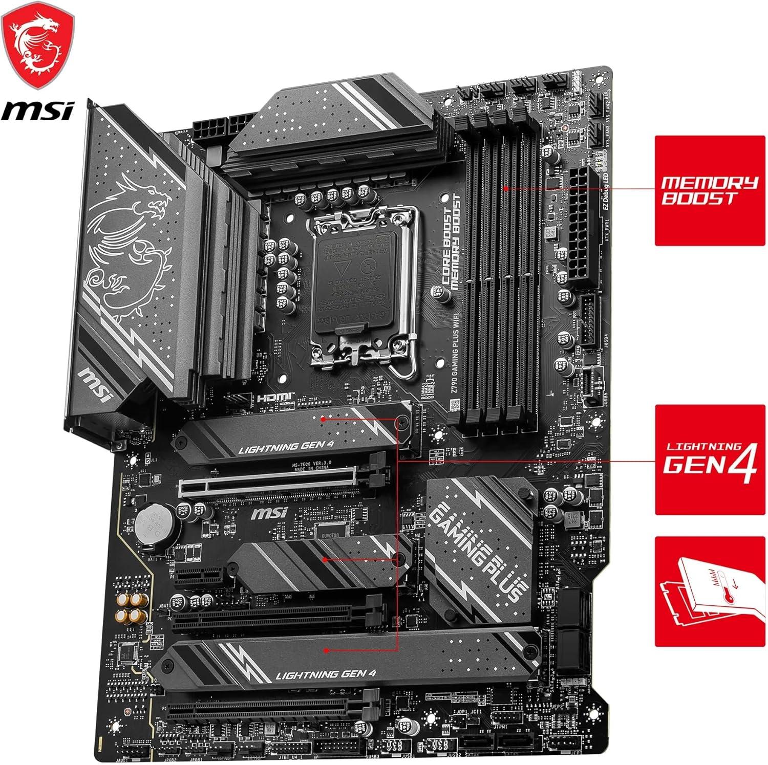 Unleash Gaming Domination: Our In-Depth Review of the MSI Z790 GAMING PLUS WIFI Motherboard