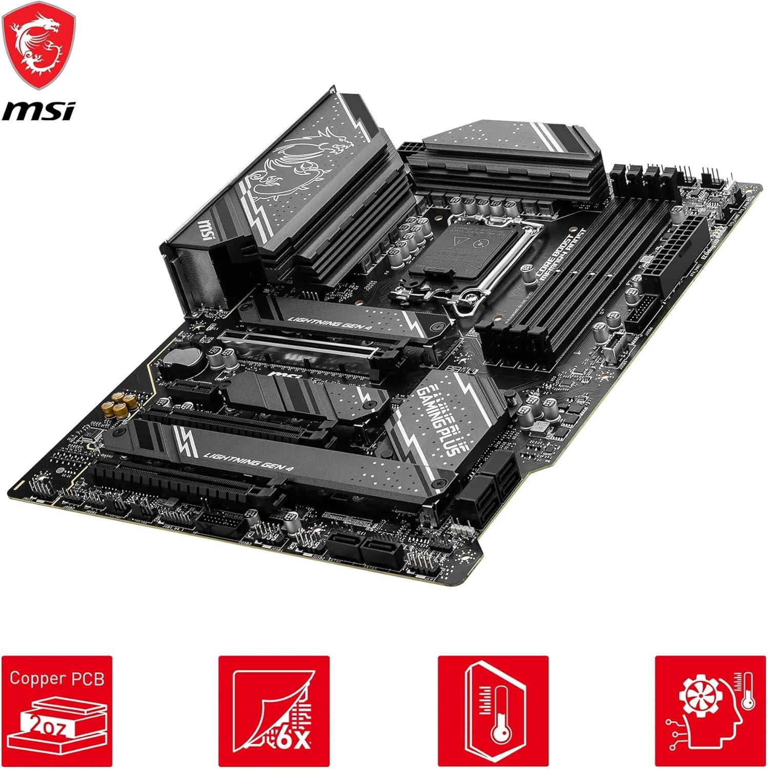 Unleash Gaming Domination: Our In-Depth Review of the MSI Z790 GAMING PLUS WIFI Motherboard
