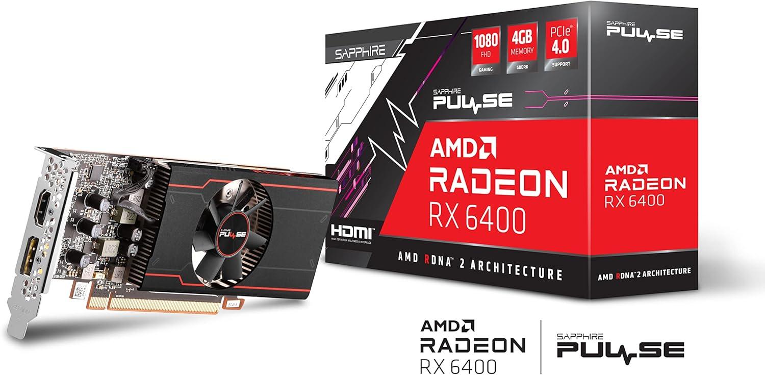 Sapphire PULSE RX 6400 Review: The Low-Profile Graphics Card You Didn't Know You Needed!