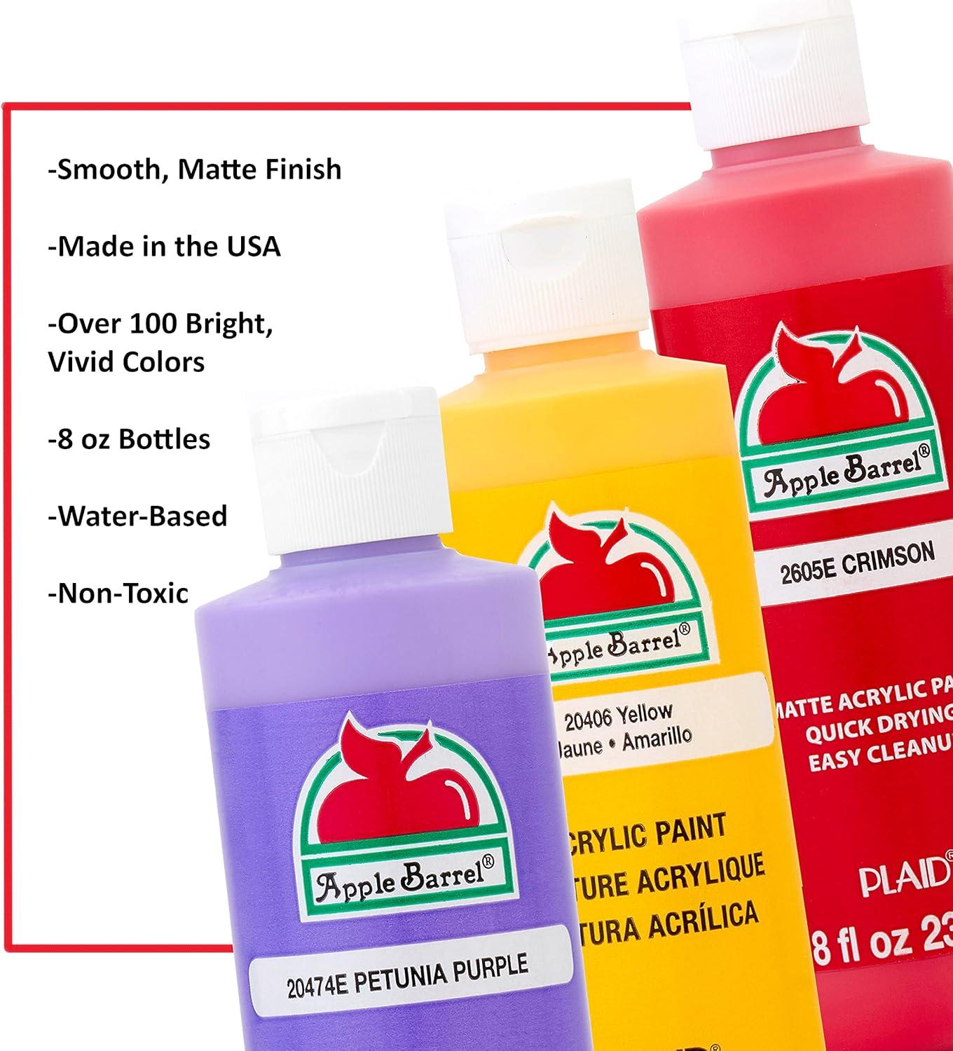 Apple Barrel White Acrylic Paint: Why We Think It's Your Crafting Must-Have!