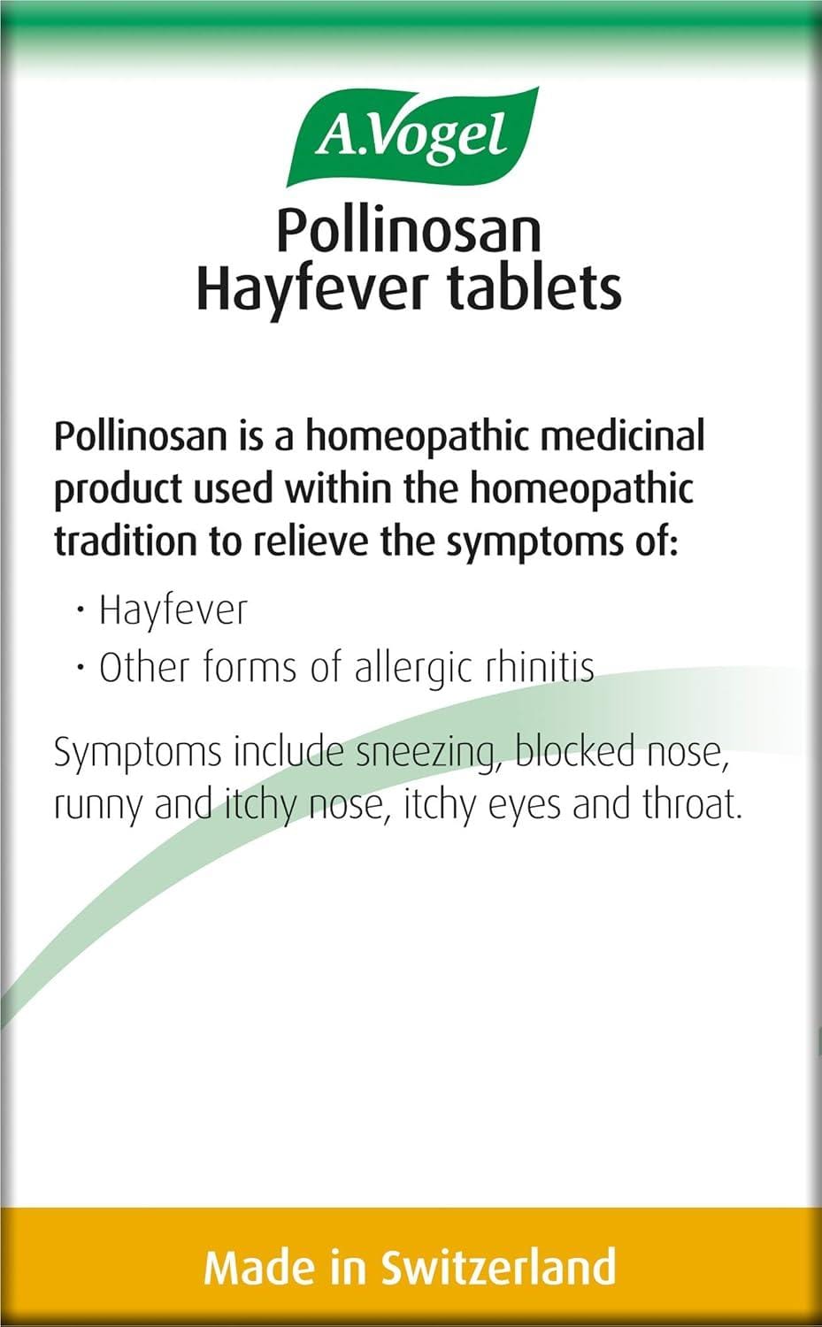 Banish Hayfever Itch: Our Honest Review of A.Vogel Pollinosan Hayfever Tablets!