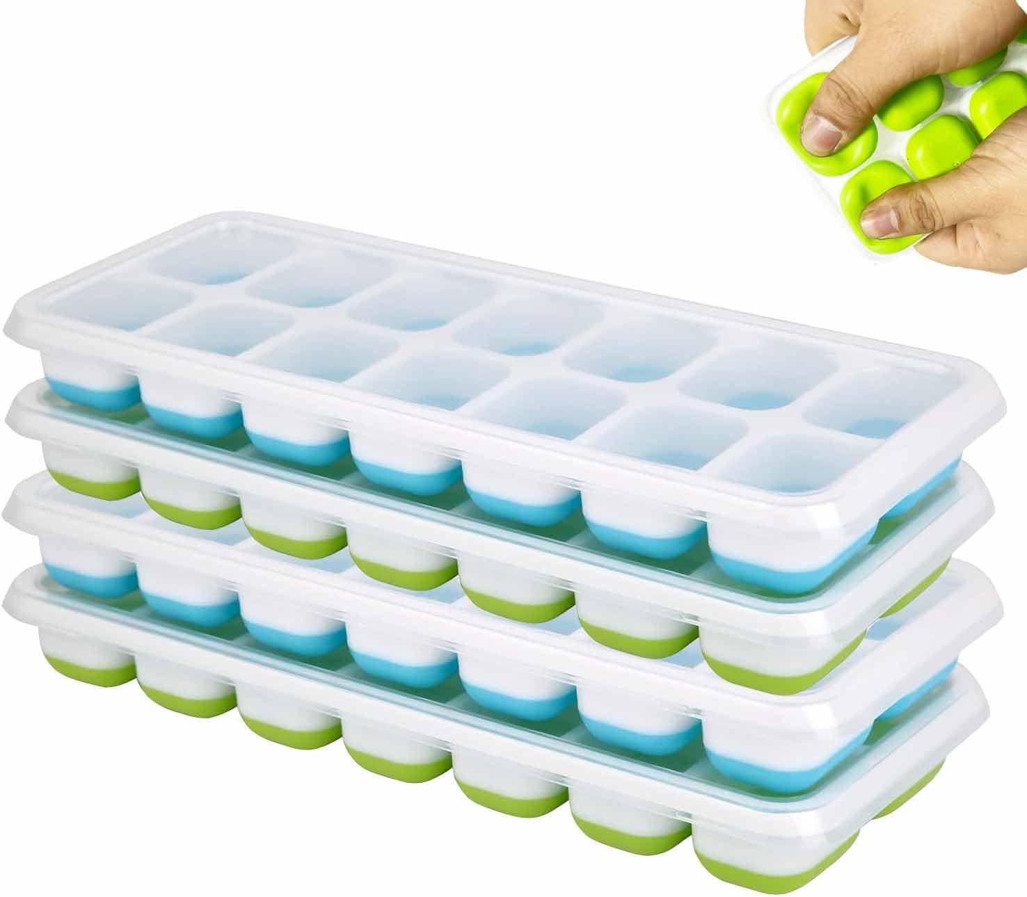 Why We Love These Flexible Silicone Ice Cube Trays with Lids
