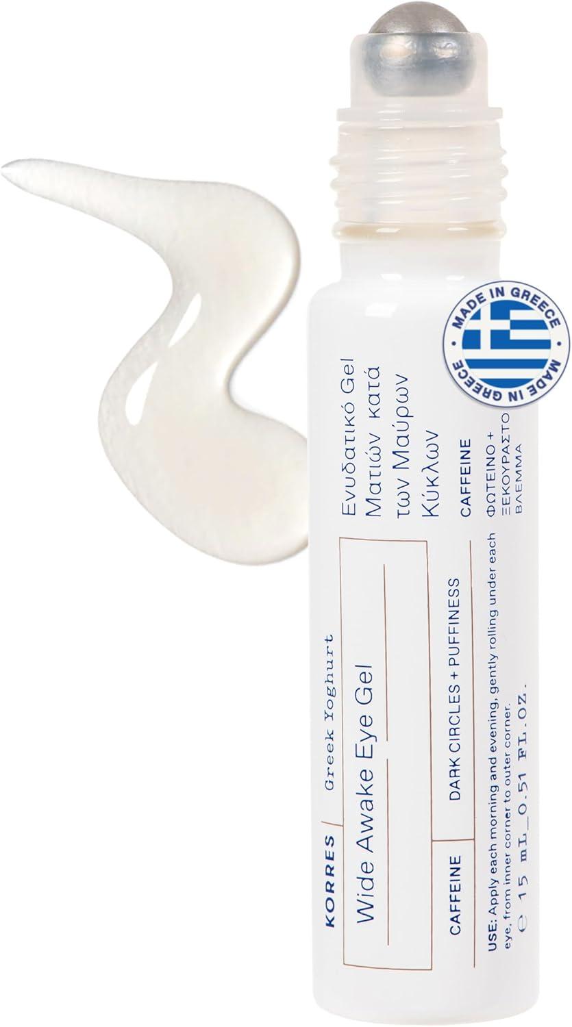 Notre avis sur le gel contour des yeux KORRES au yaourt grec revitalisant