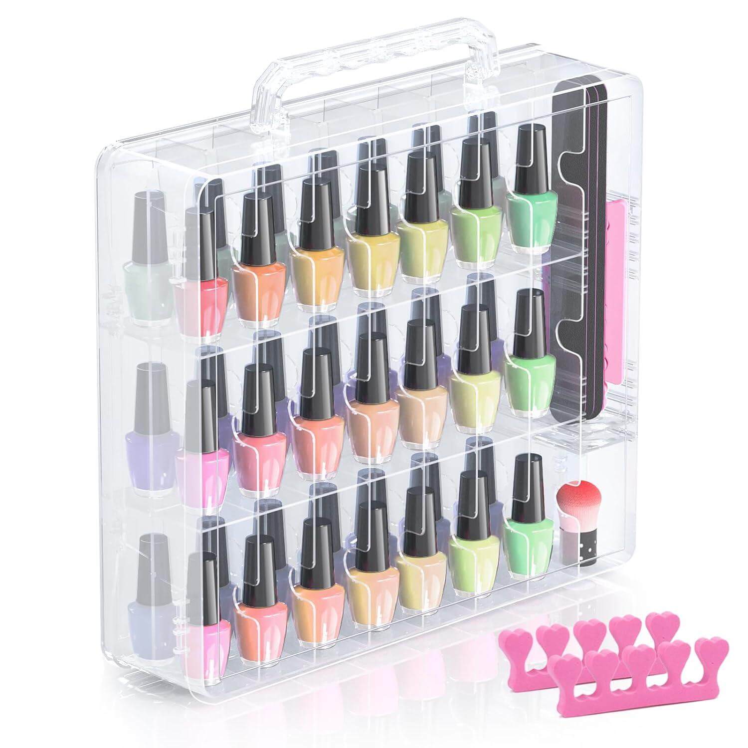 Our Take on the Beloving 48-Bottle Nail Polish Organizer Case