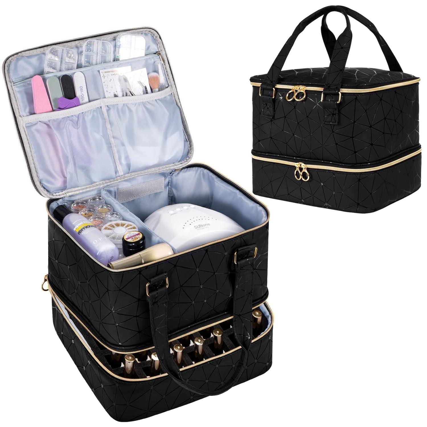 How We Organize 42 Polishes with Uross Nail Bag