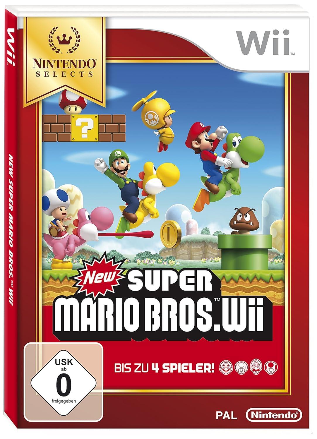 Новые приключения Марио на Wii: вместе веселее играть!