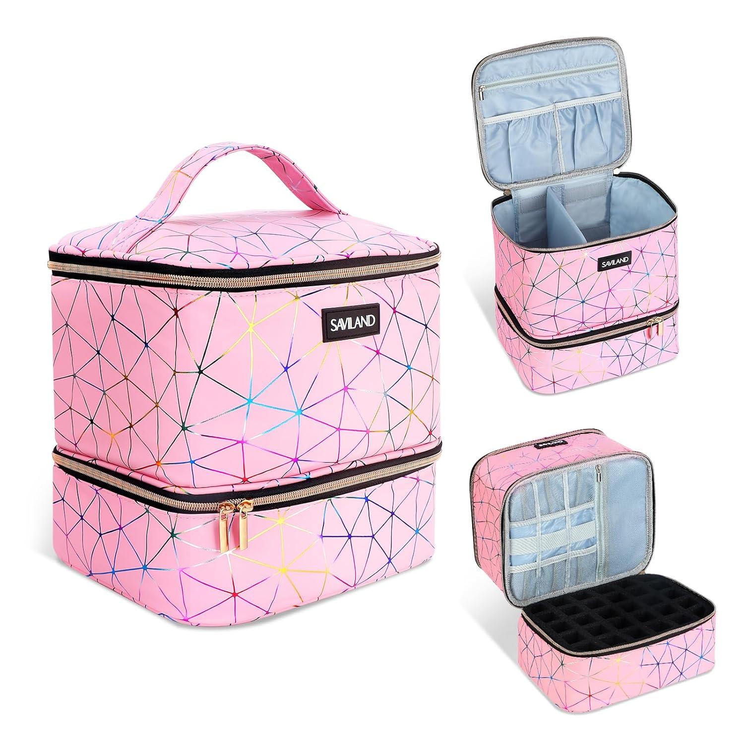 Our Take on the SAVILAND Nail Polish Bag: Stylish, Spacious, Sturdy