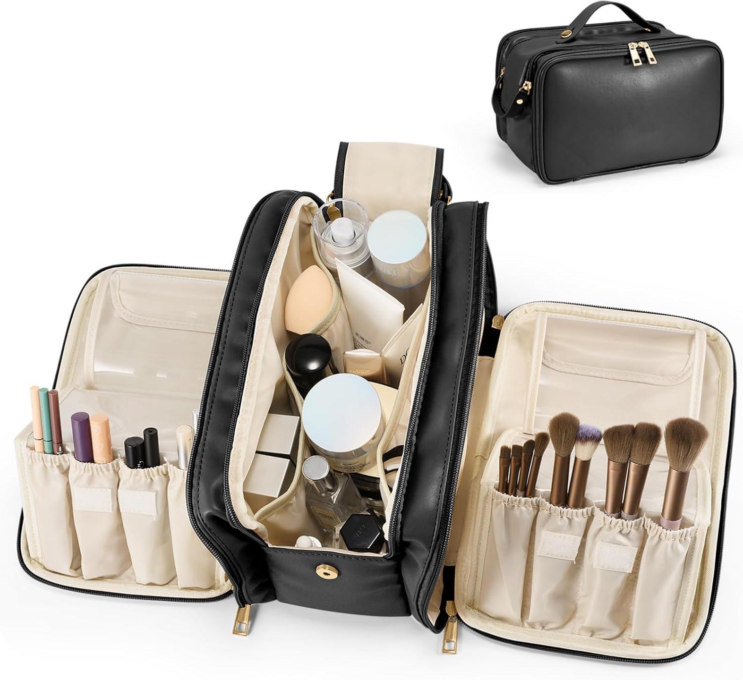 Our Honest Take on HauteHues’ Spacious Waterproof Travel Makeup Bag