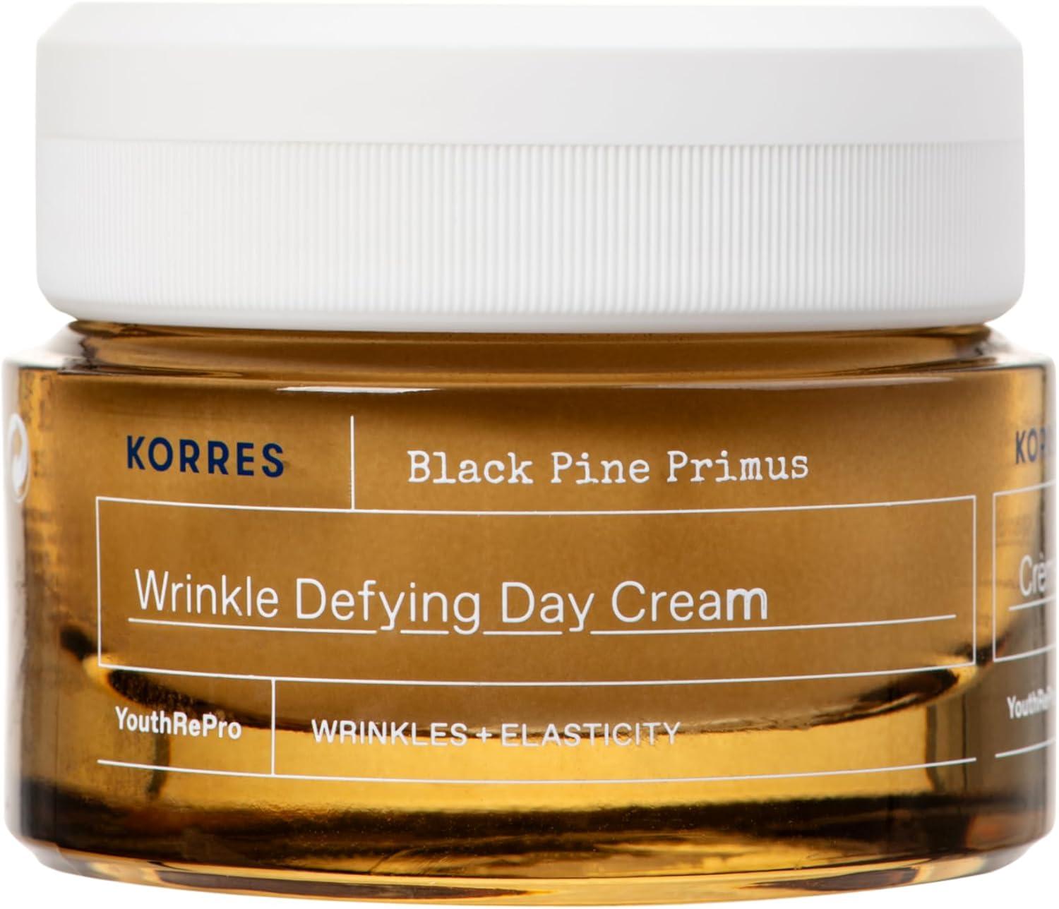 Notre avis sur KORRES Black Pine Primus : élasticité et jeunesse au naturel