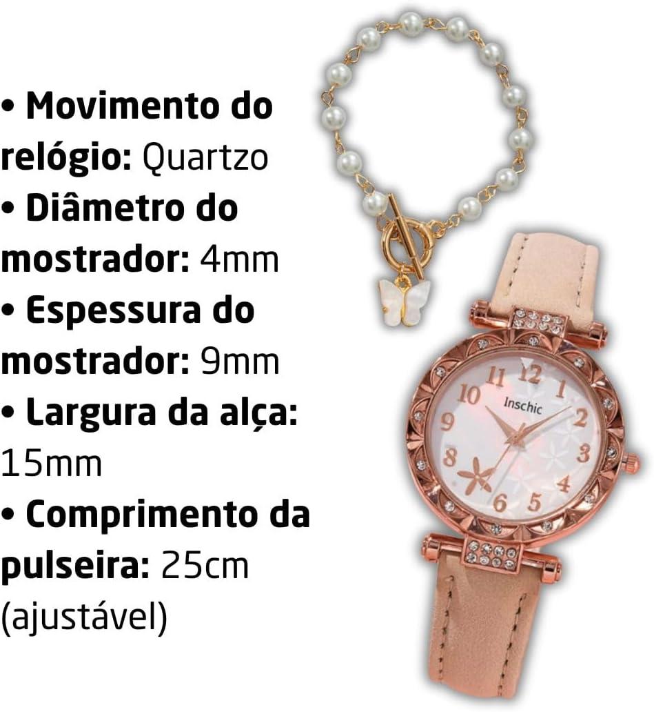 Nosso Review do Relógio Delicate Lady: Estilo e Conforto Rosa