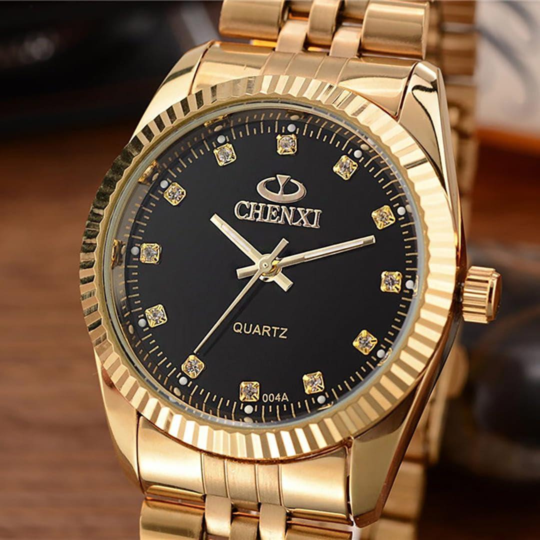 Nosso olhar sobre o Relógio Masculino Mondan Gold + Caixa Premium