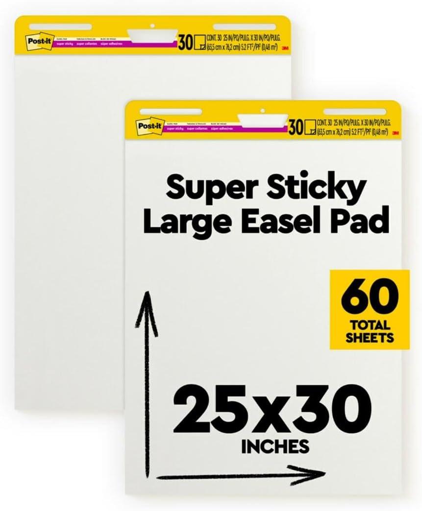 Post-it Super Sticky Easel Pad Review: Unleash Your Team's Potential with This Essential Brainstorming Tool