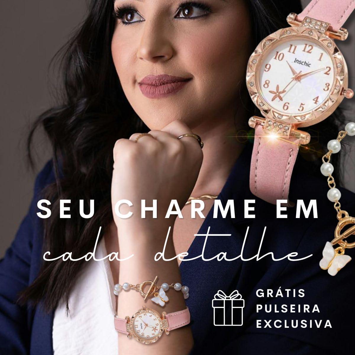 Nosso Review do Relógio Delicate Lady: Estilo e Conforto Rosa