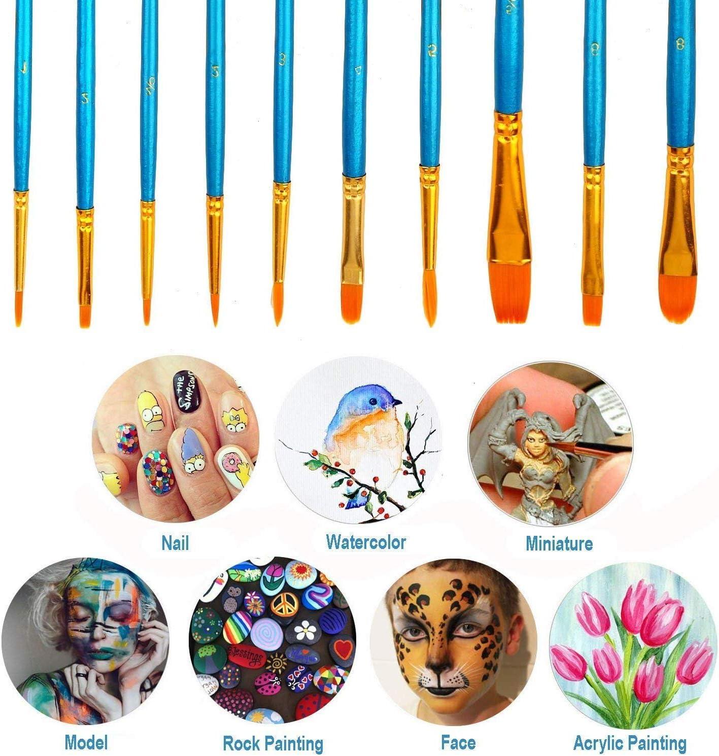Unlock Your Artistic Potential: Our Honest Review of the Soucolor 20-Piece Acrylic Paint Brush Set - Is it Worth It?