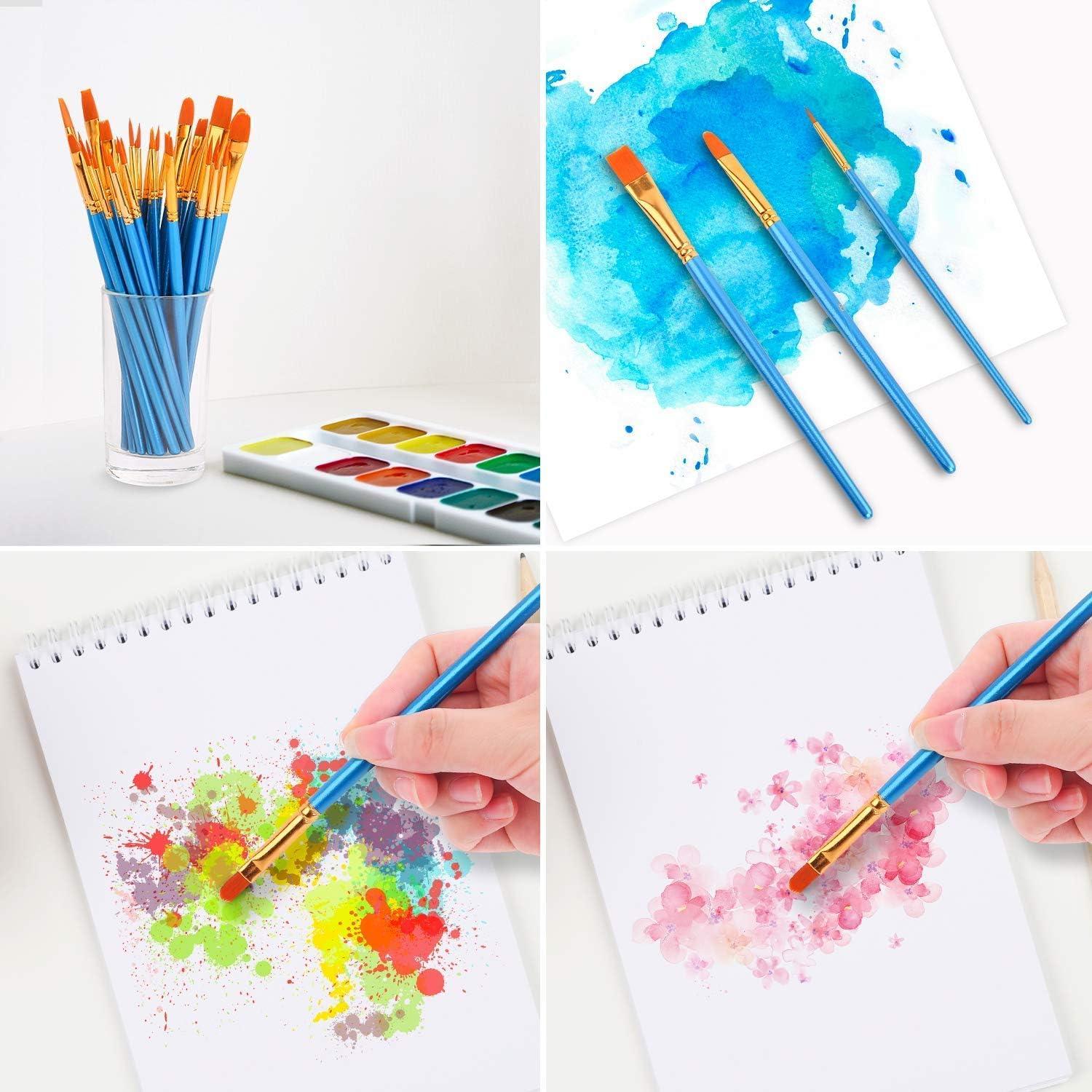 Unlock Your Artistic Potential: Our Honest Review of the Soucolor 20-Piece Acrylic Paint Brush Set - Is it Worth It?