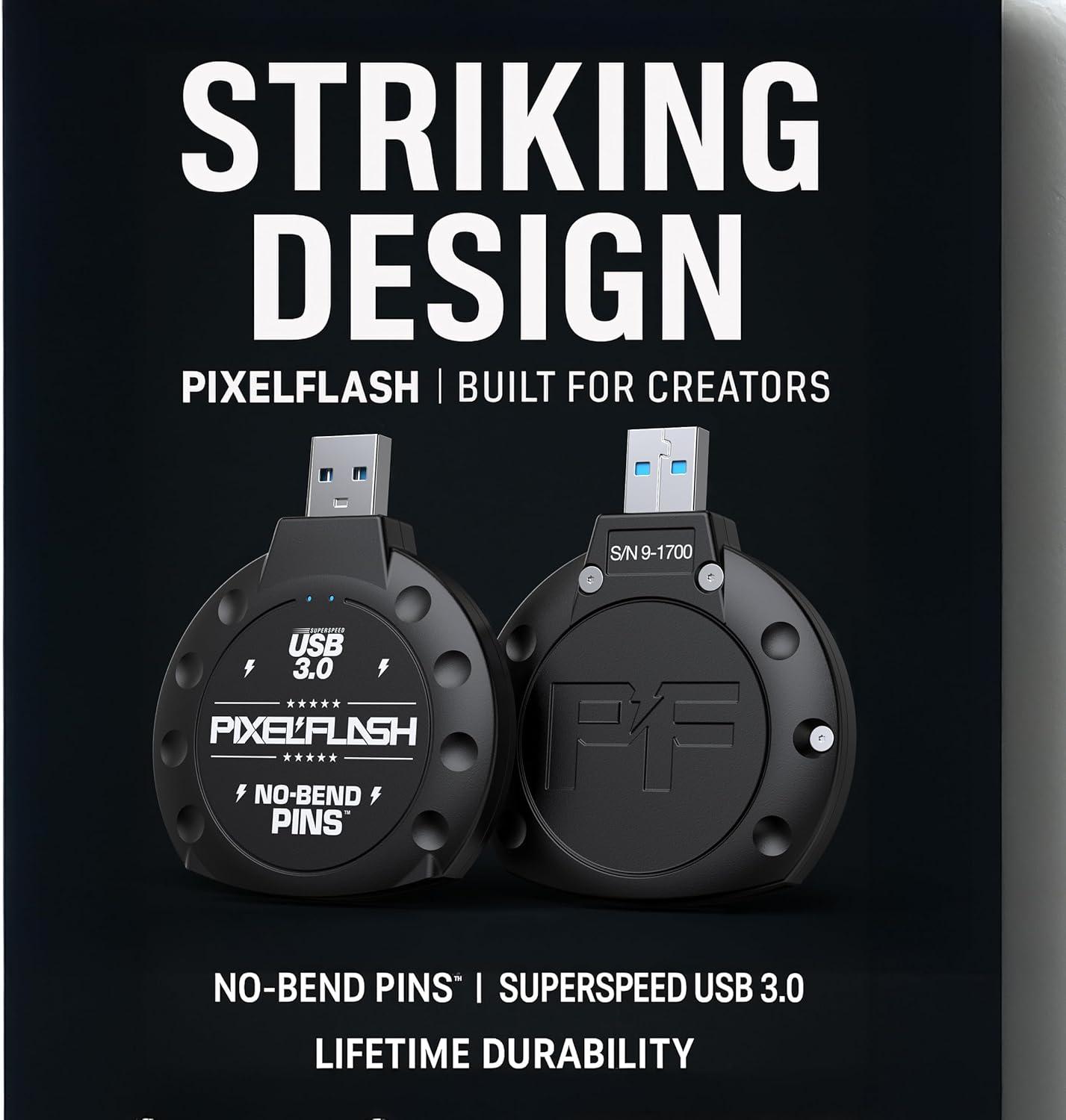 PixelFlash CF Card Reader Review: Why It's the Fastest & Most Reliable Reader We've Ever Used