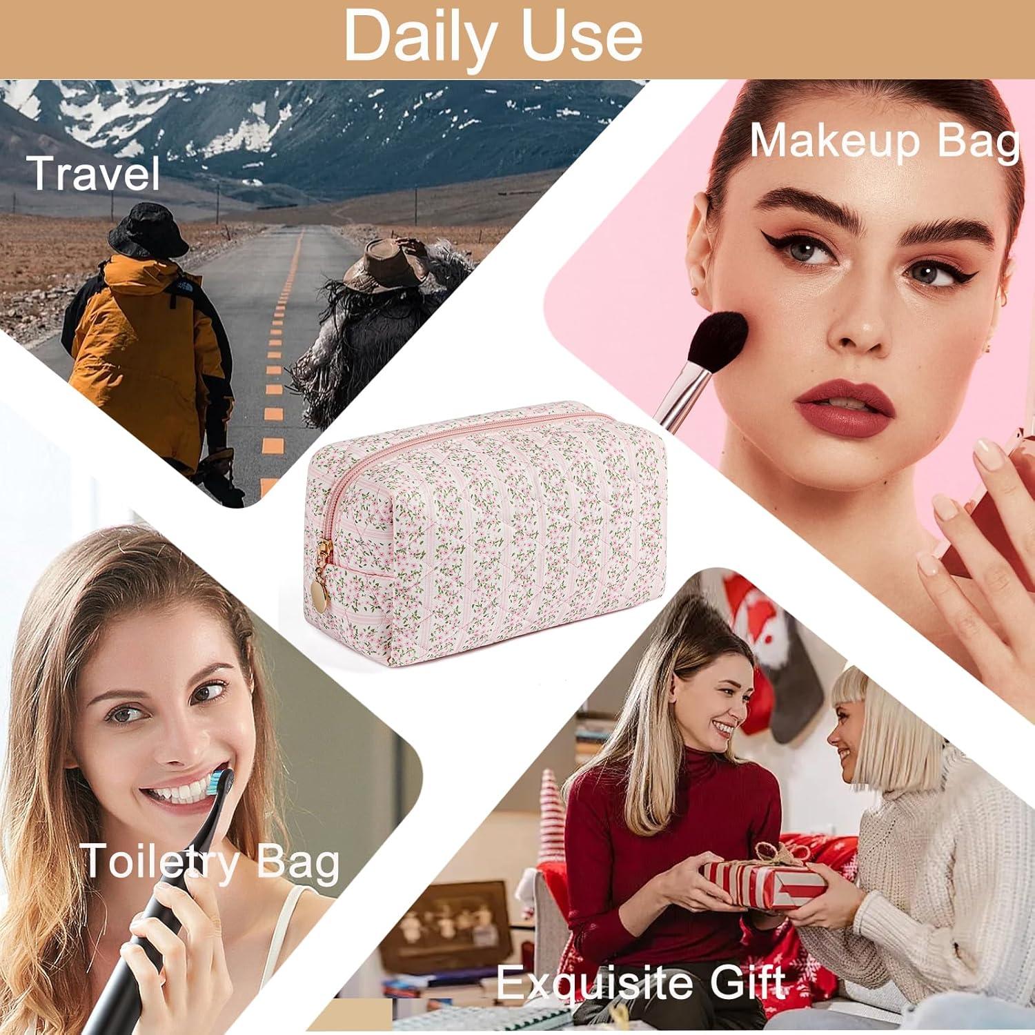 Our Take on the Stylish, Spacious Floral Makeup Travel Bag