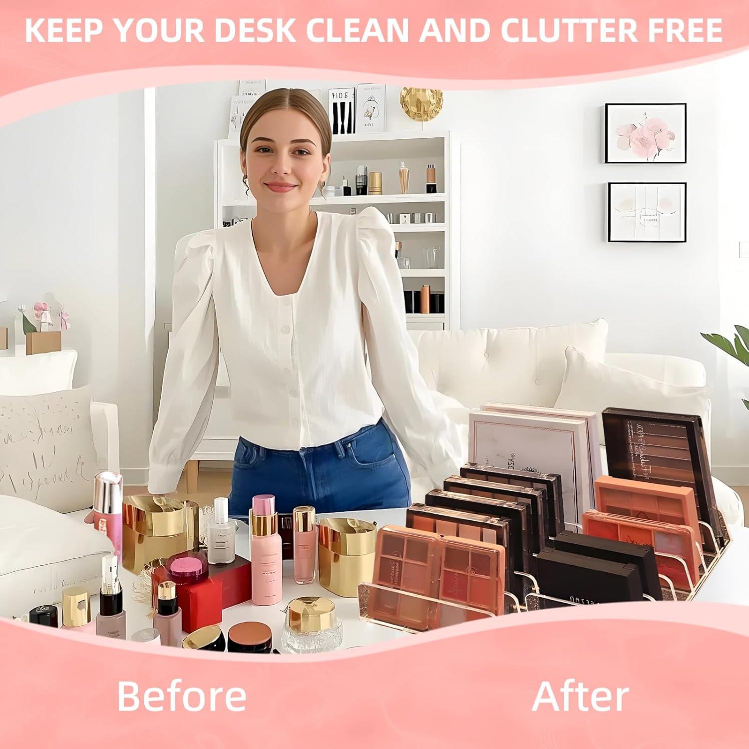 Our Honest Take on the 2-Pack Clear Acrylic Makeup Organizer