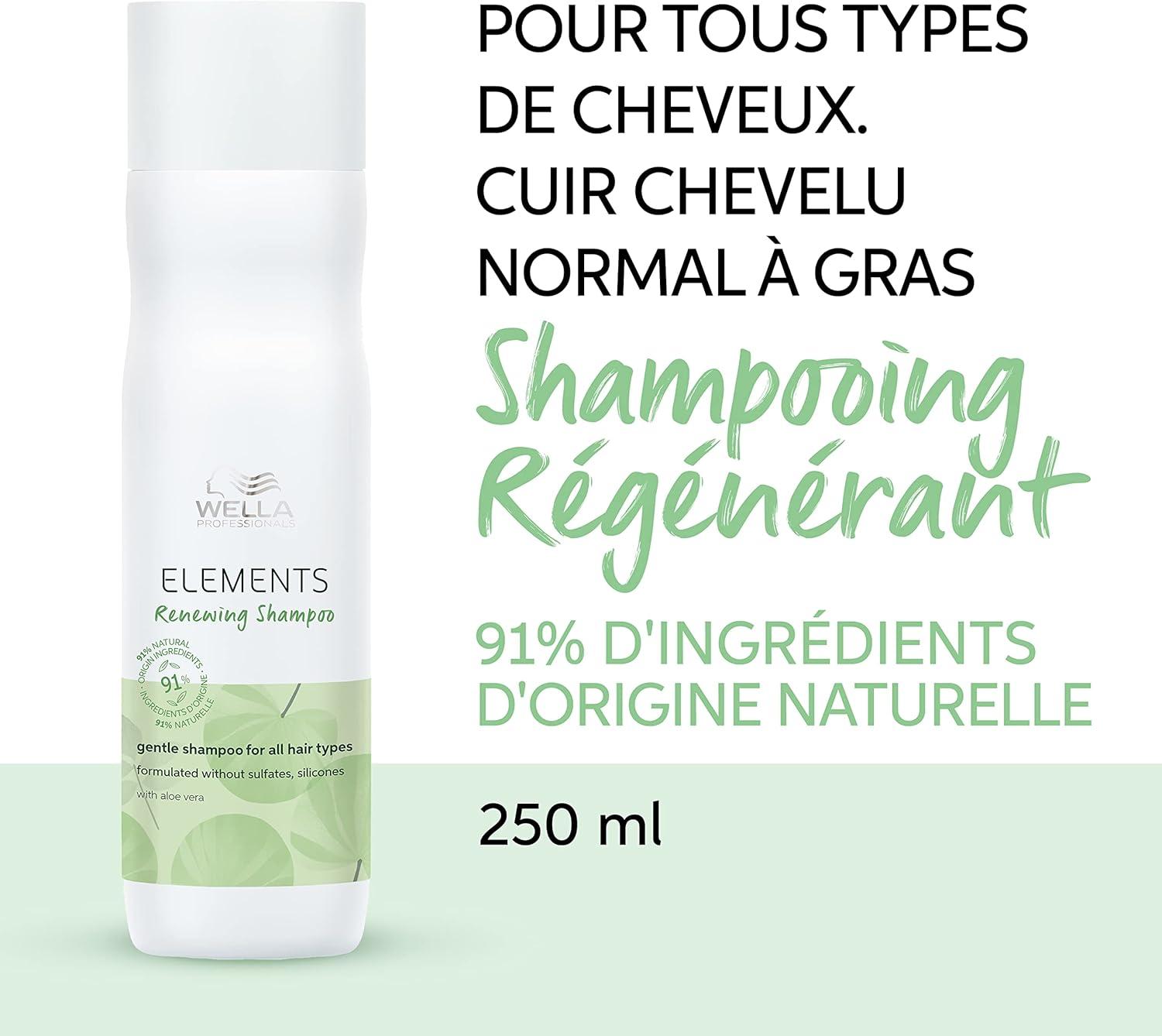 Notre avis sur le shampooing Wella Elements : douceur et éclat au naturel