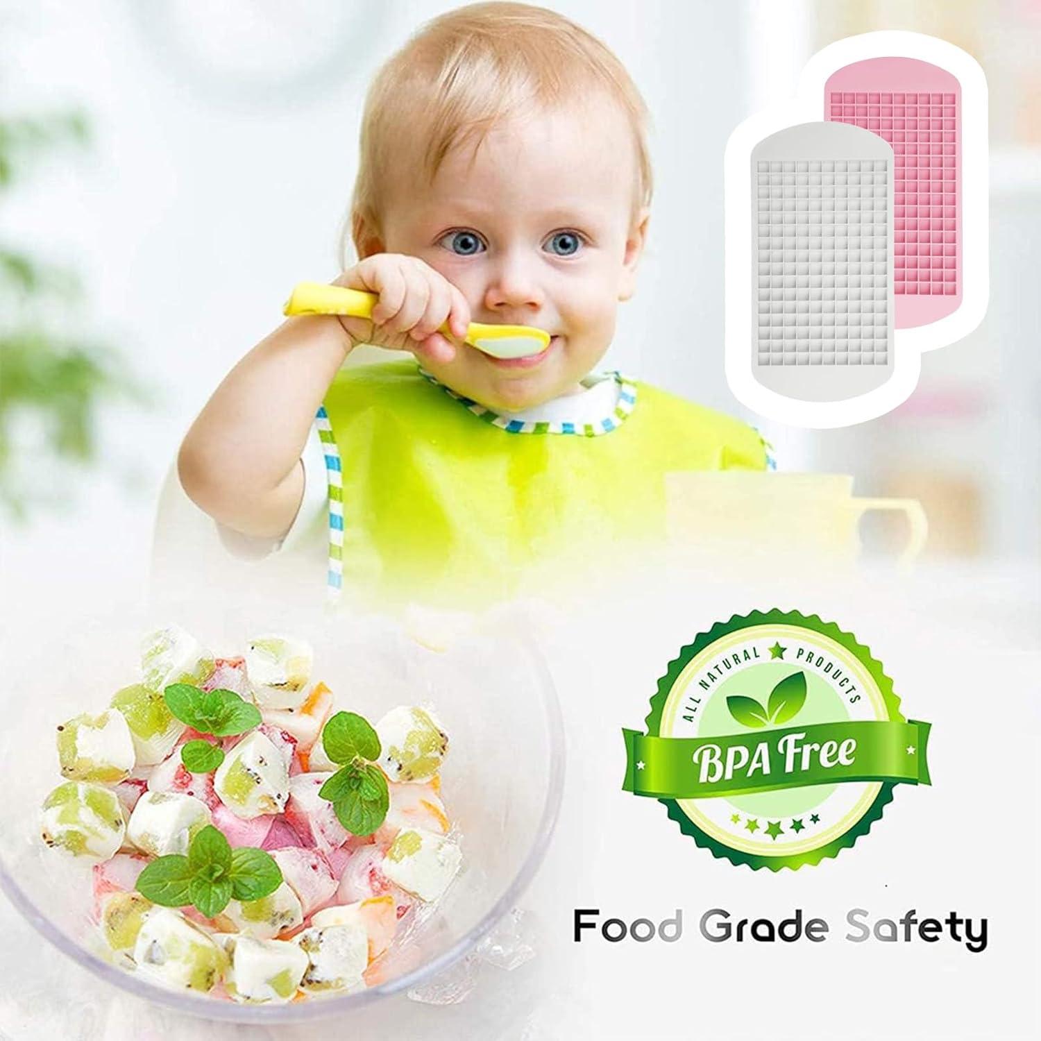 Tiny Ice Cubes, Big Impact: Why We Love These 160-Grid Silicone Trays for Drinks and More!