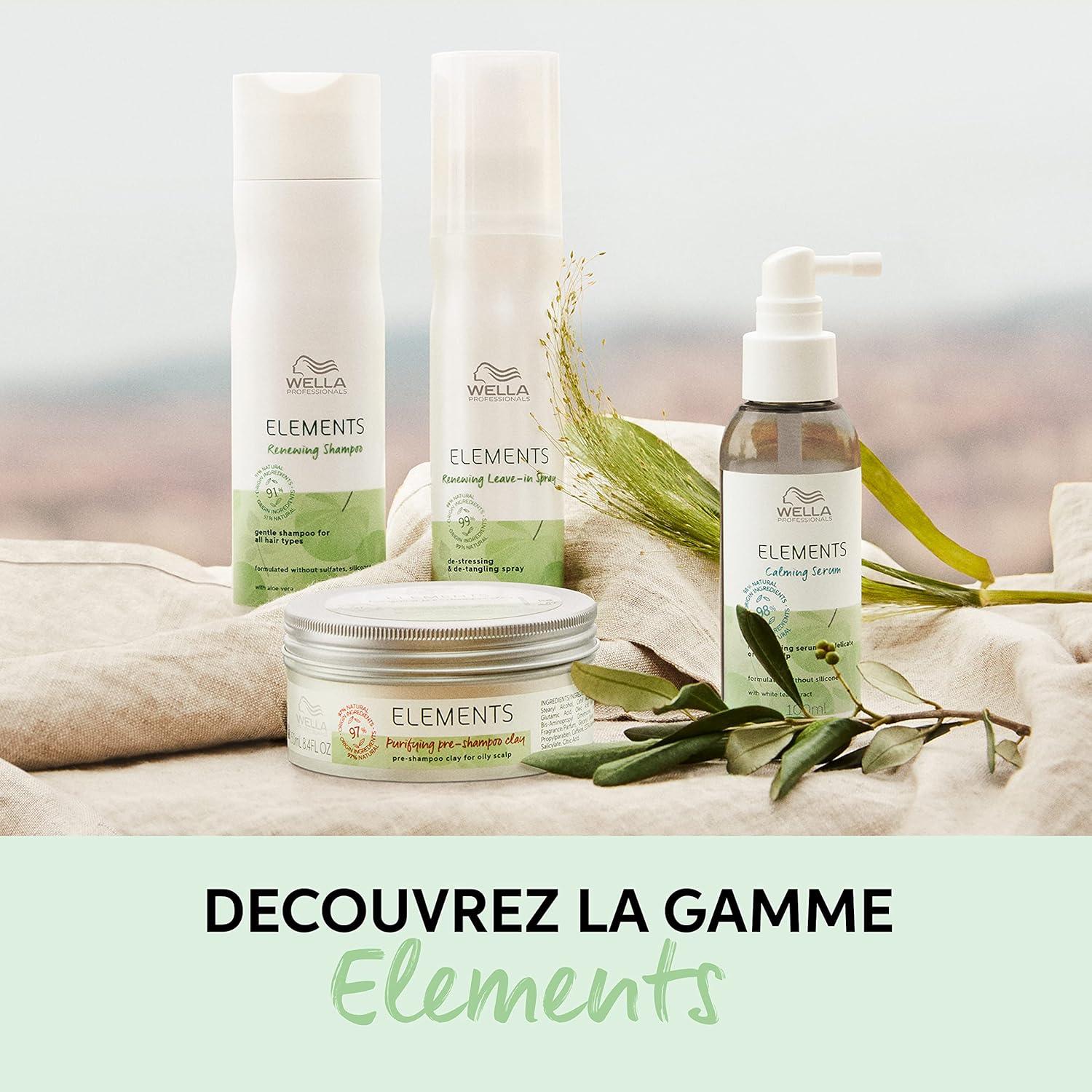 Notre avis sur le shampooing Wella Elements : douceur et éclat au naturel