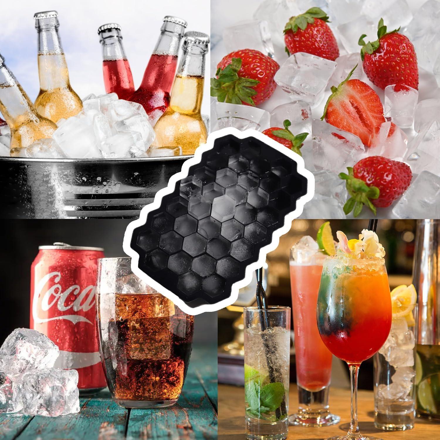 Honeycomb Ice, Happy Hour: Why We're Obsessed With These Silicone Ice Cube Trays