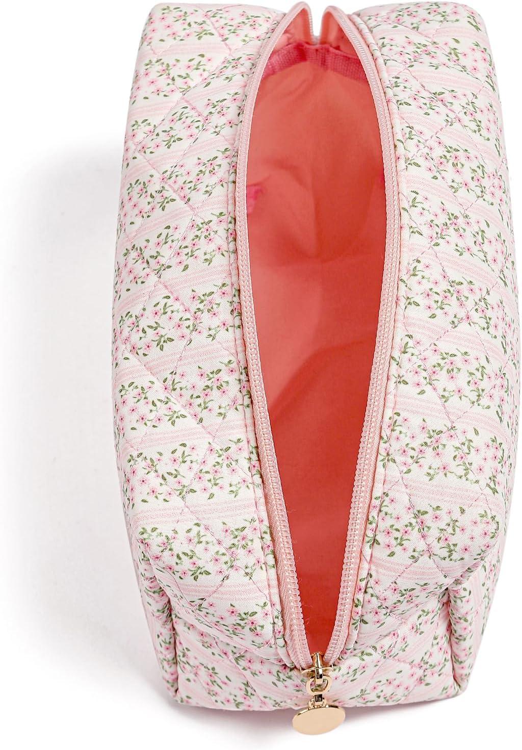 Our Take on the Stylish, Spacious Floral Makeup Travel Bag