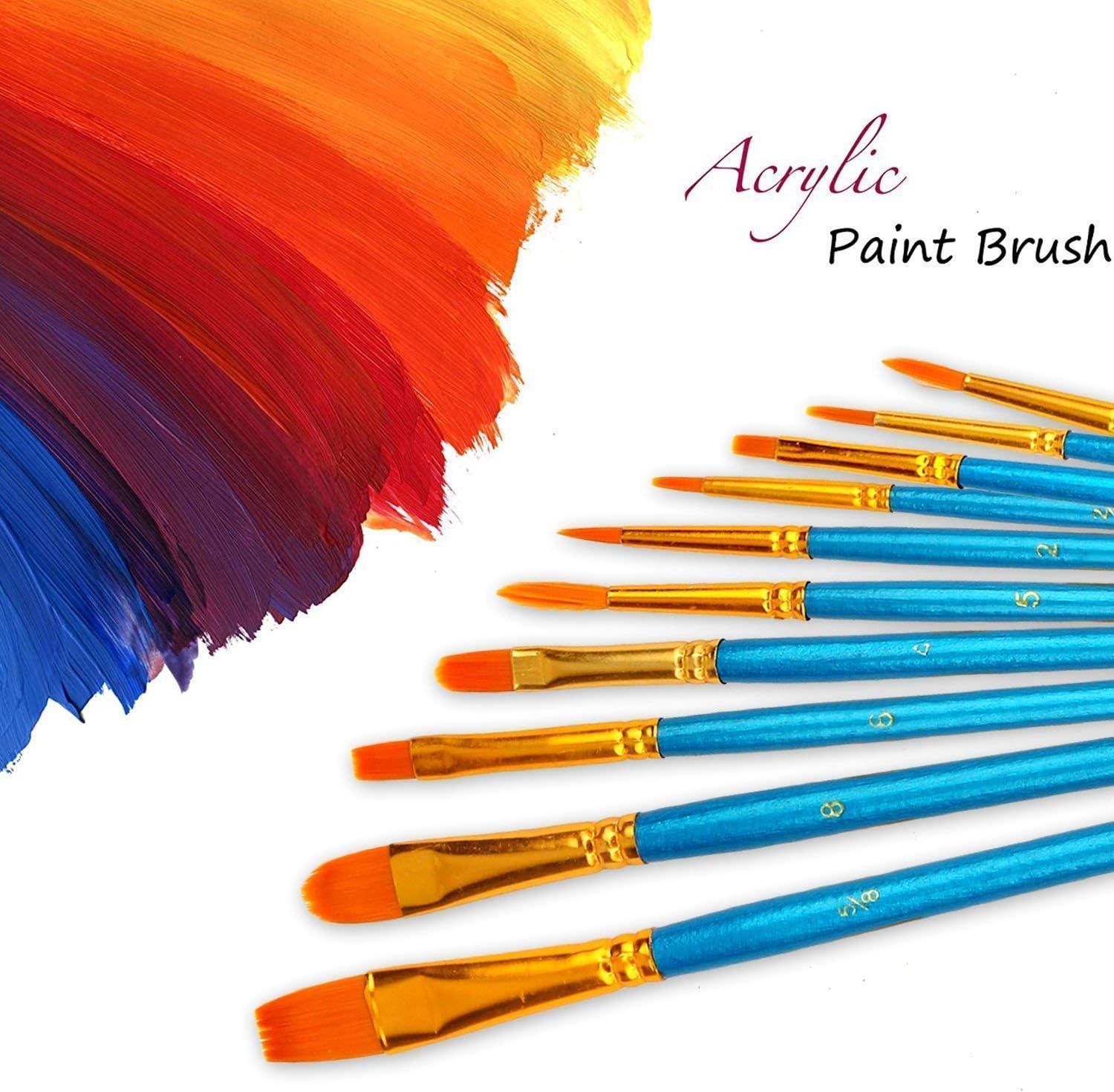 Unlock Your Artistic Potential: Our Honest Review of the Soucolor 20-Piece Acrylic Paint Brush Set - Is it Worth It?