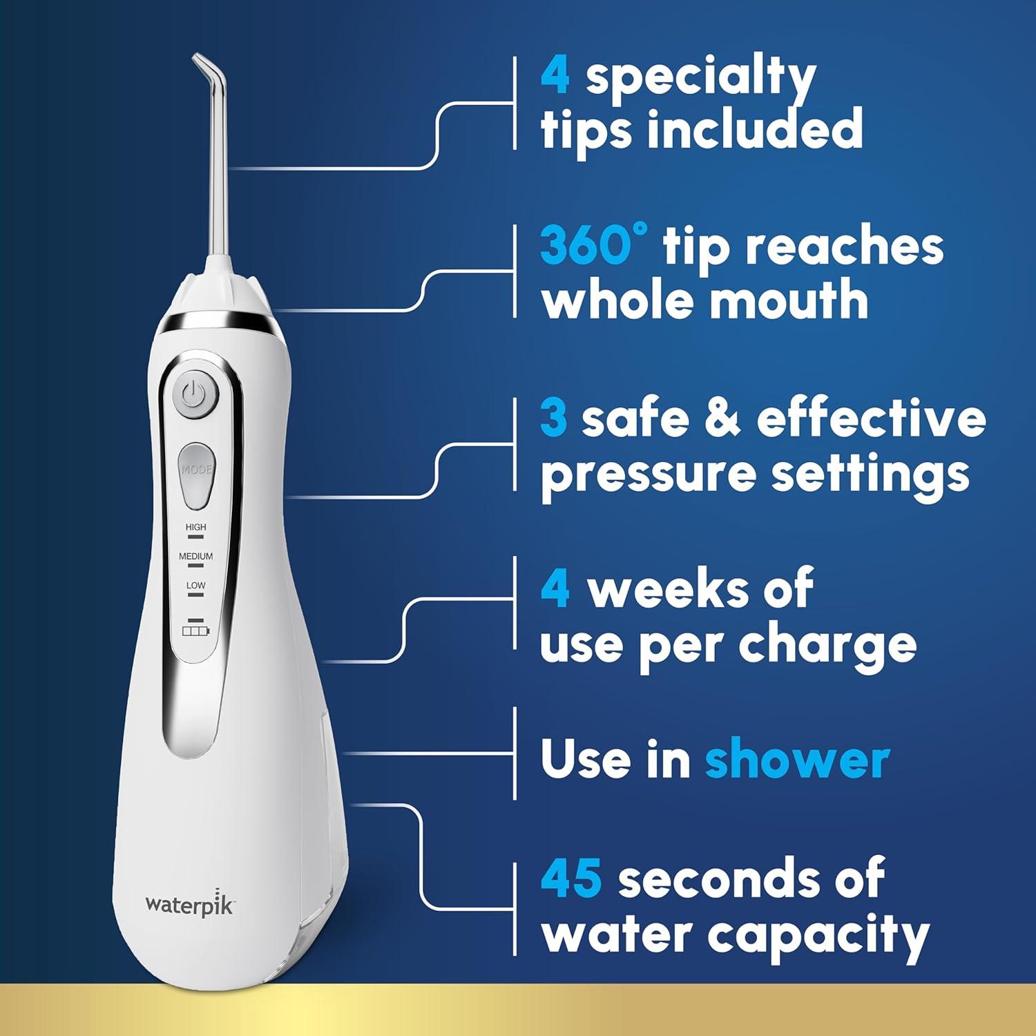 The Waterpik Cordless Advanced 2.0: Why We Think It's the Best Water Flosser for Healthy Gums!