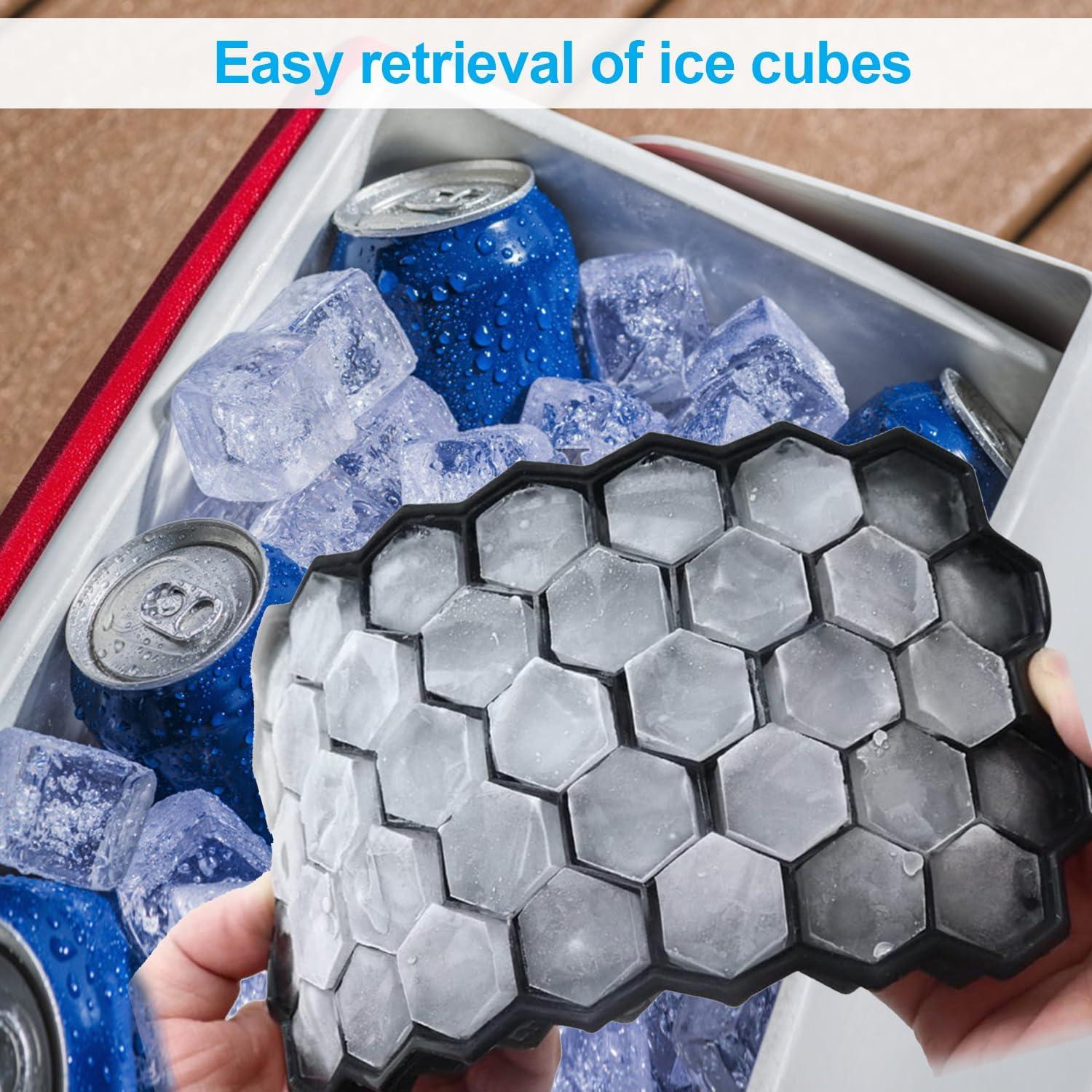 Honeycomb Ice, Happy Hour: Why We're Obsessed With These Silicone Ice Cube Trays