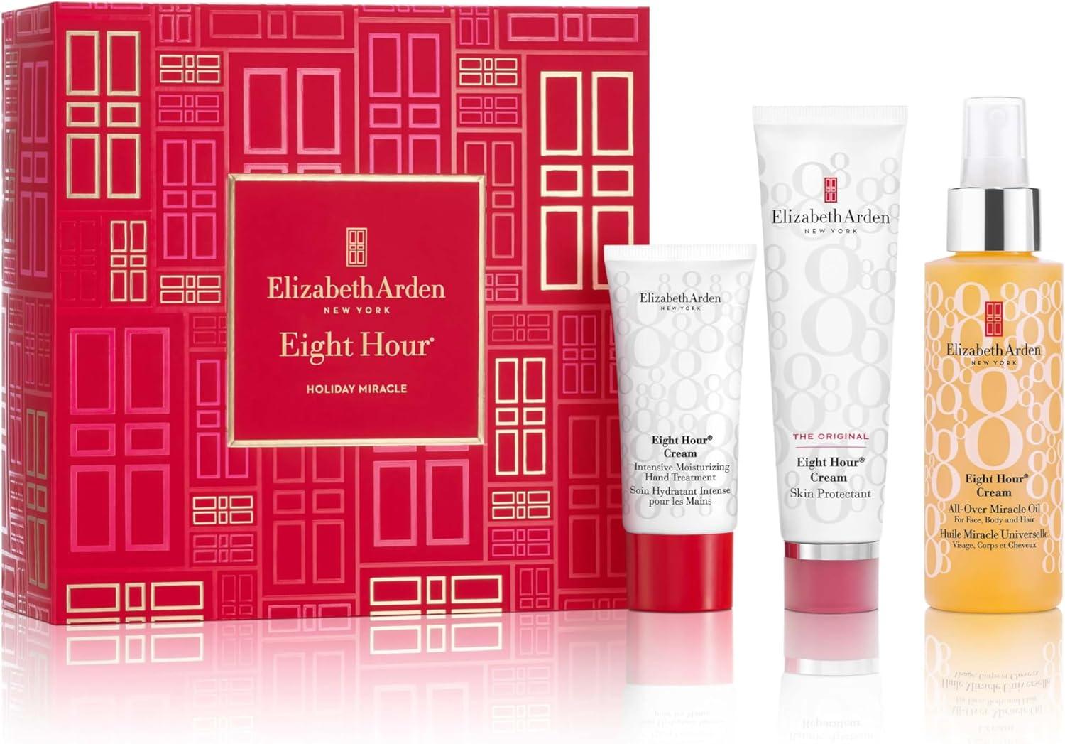 Notre avis sur le Coffret Trio Eight Hour® d’Elizabeth Arden : soins essentiels au féminin