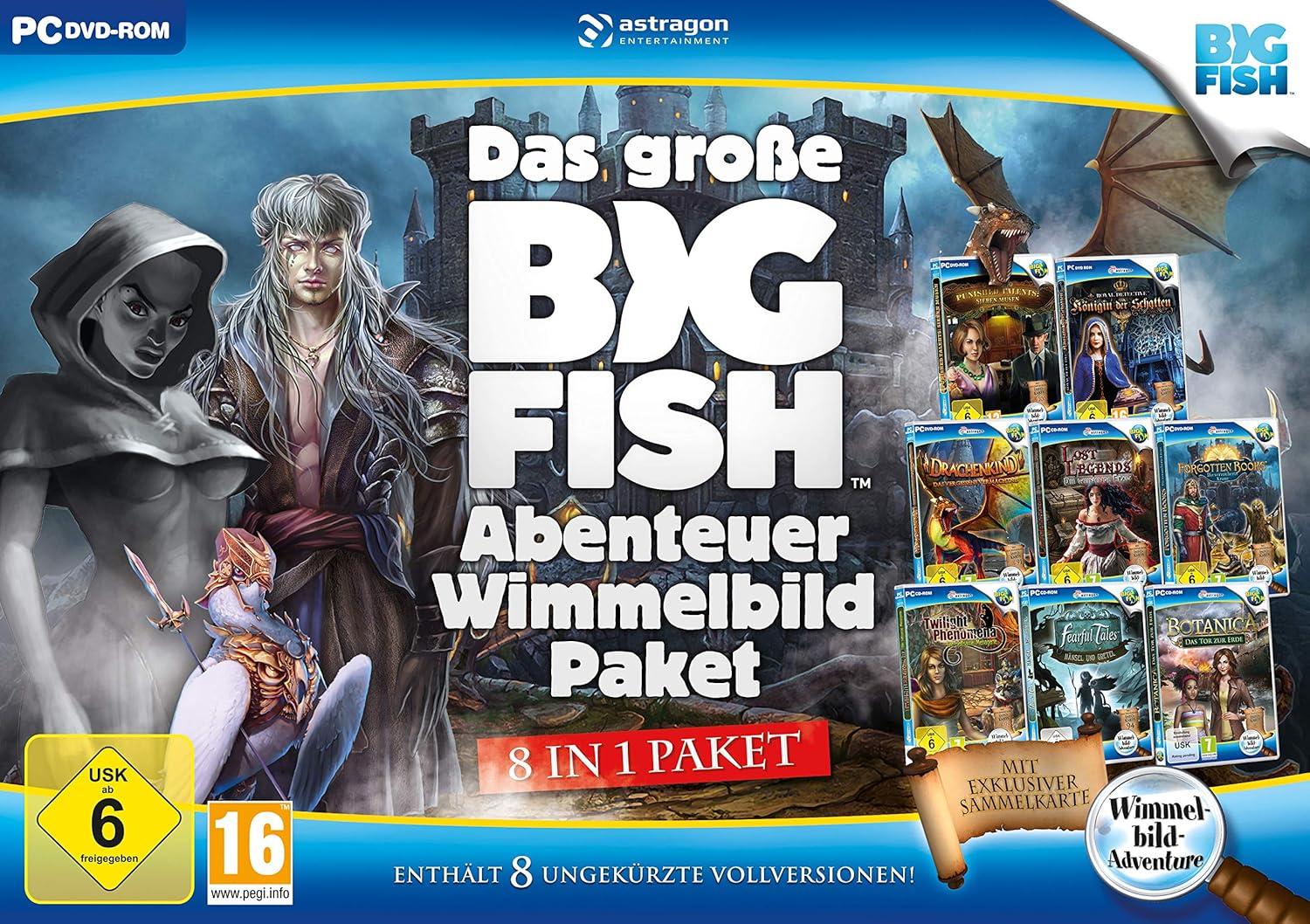 Наш опыт с «Das große Big Fish Abenteuer»: 8 приключений в одном пакете